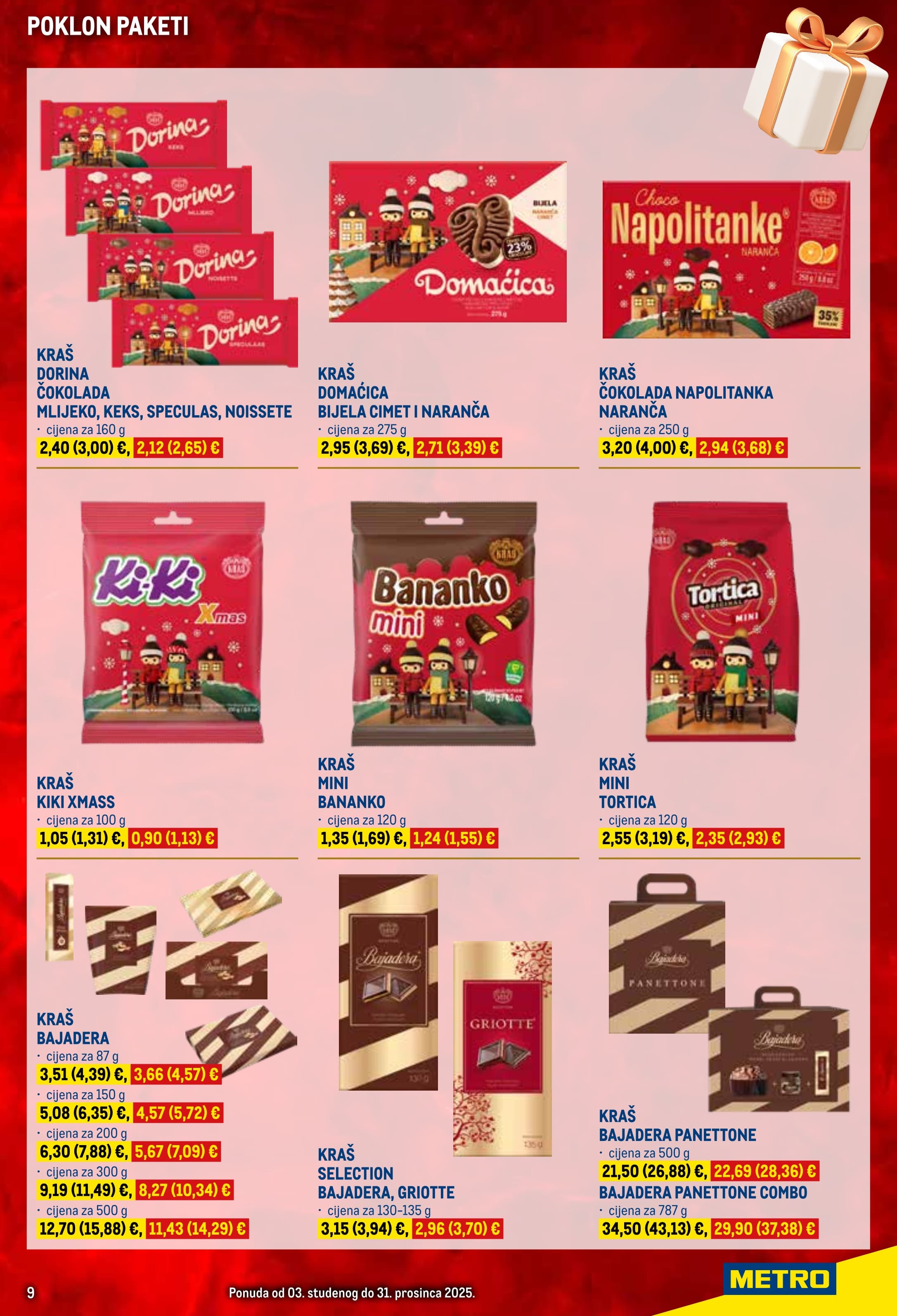 Page from catalog: Poklon paketi