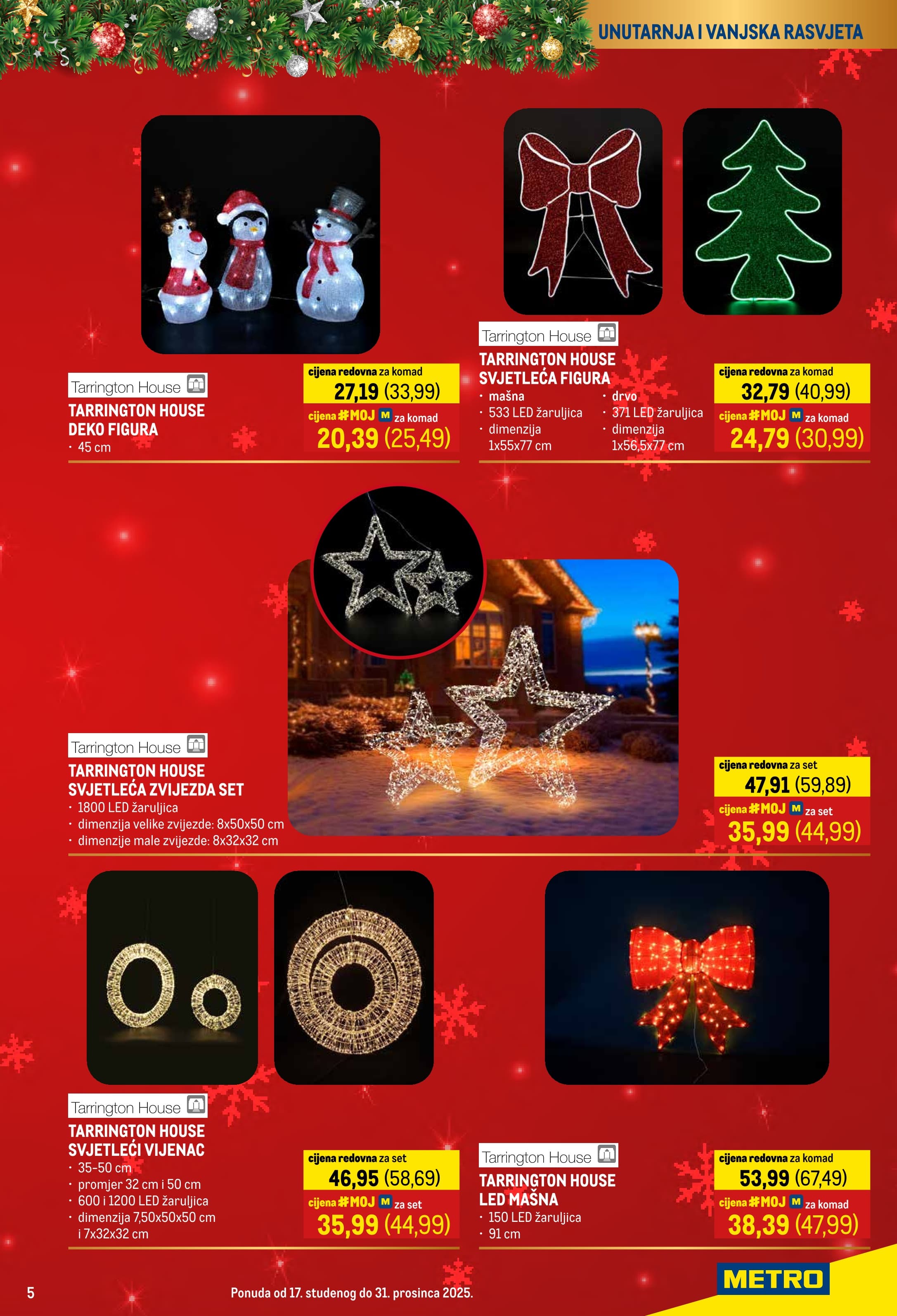 Page from catalog: Božićni katalog