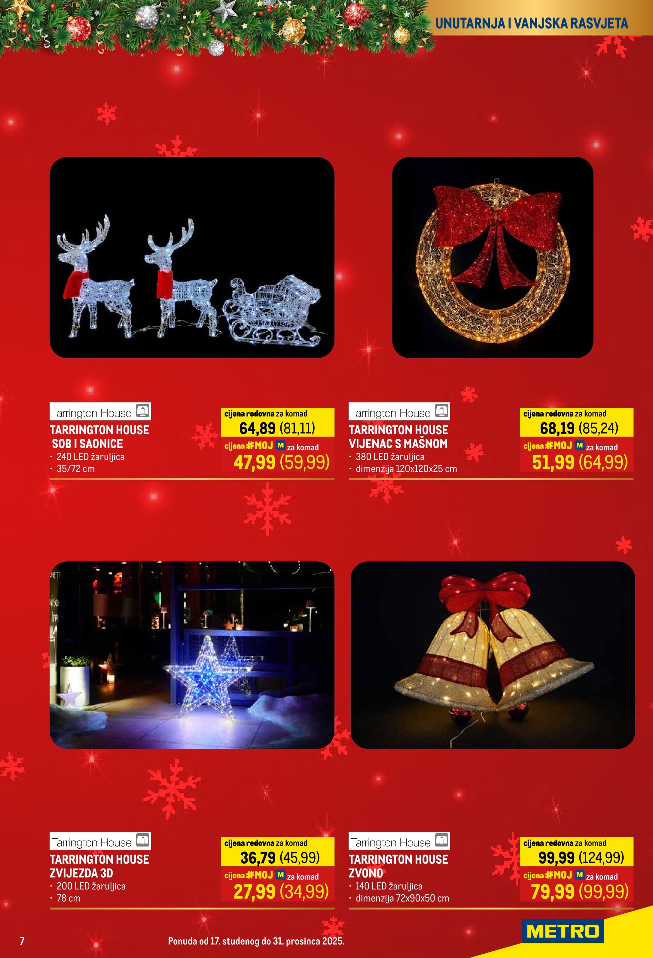 Page from catalog: Božićni katalog