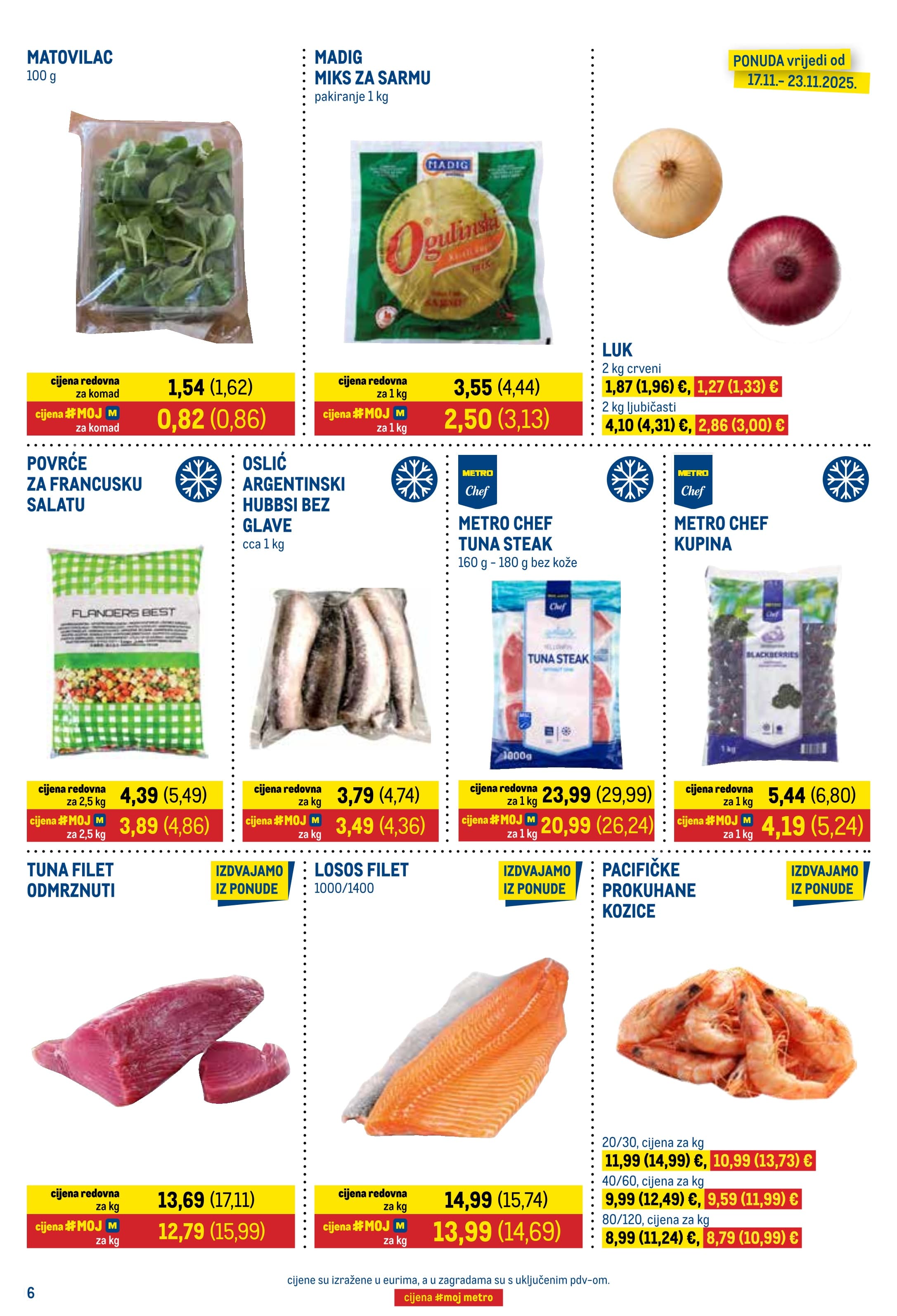 Page from catalog: Prehrana i neprehrana