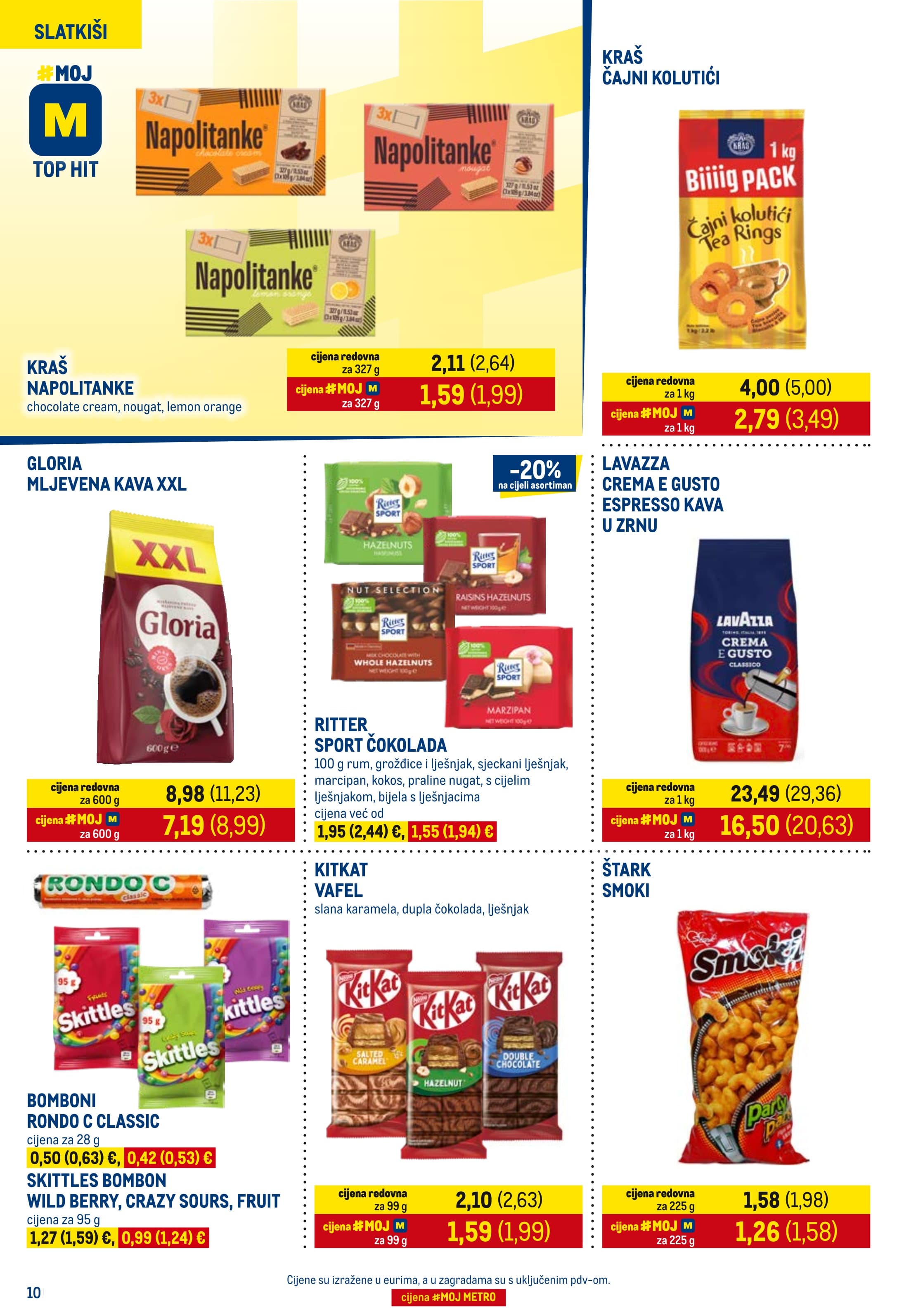 Page from catalog: Prehrana i neprehrana