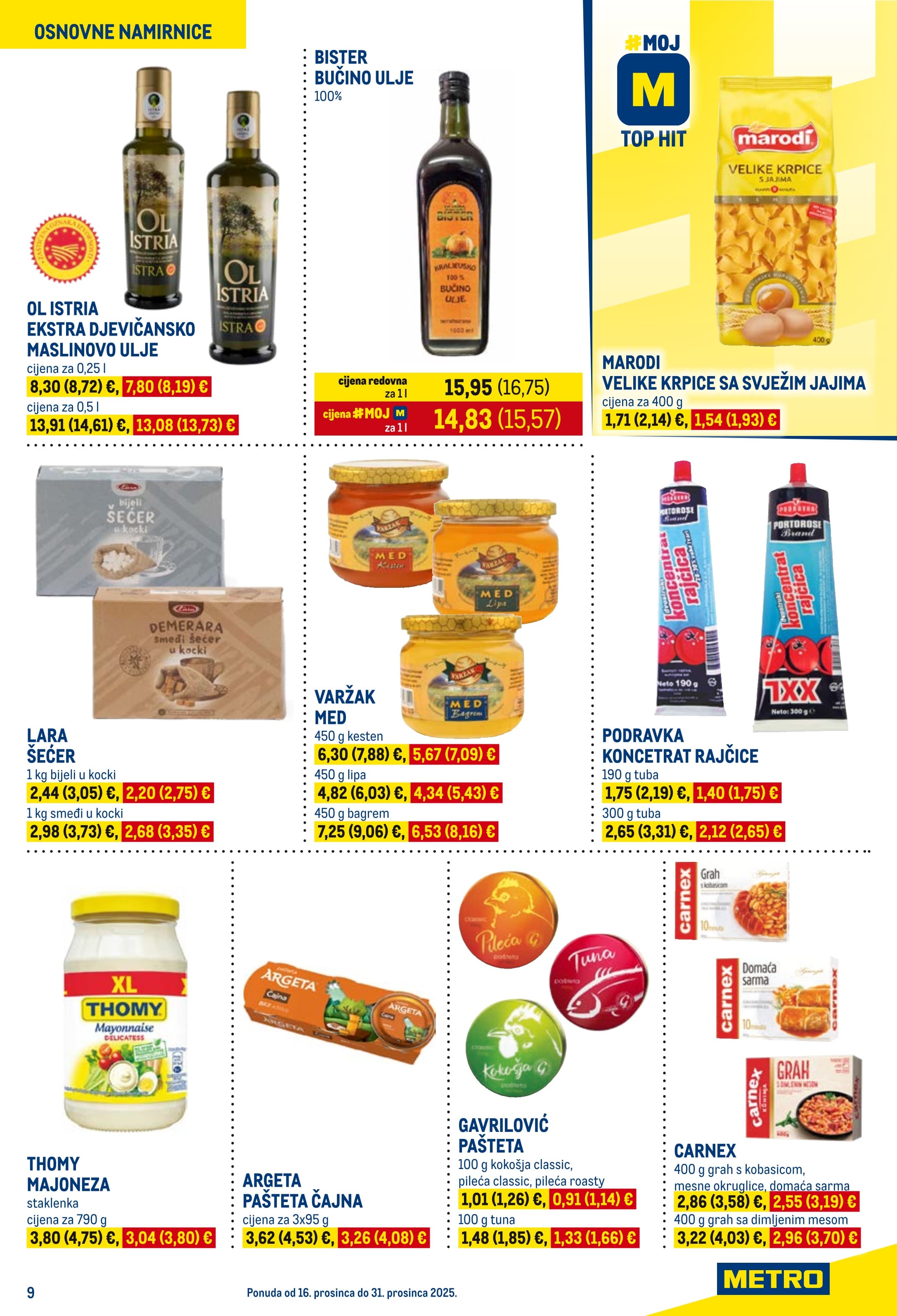 Page from catalog: Prehrana i neprehrana