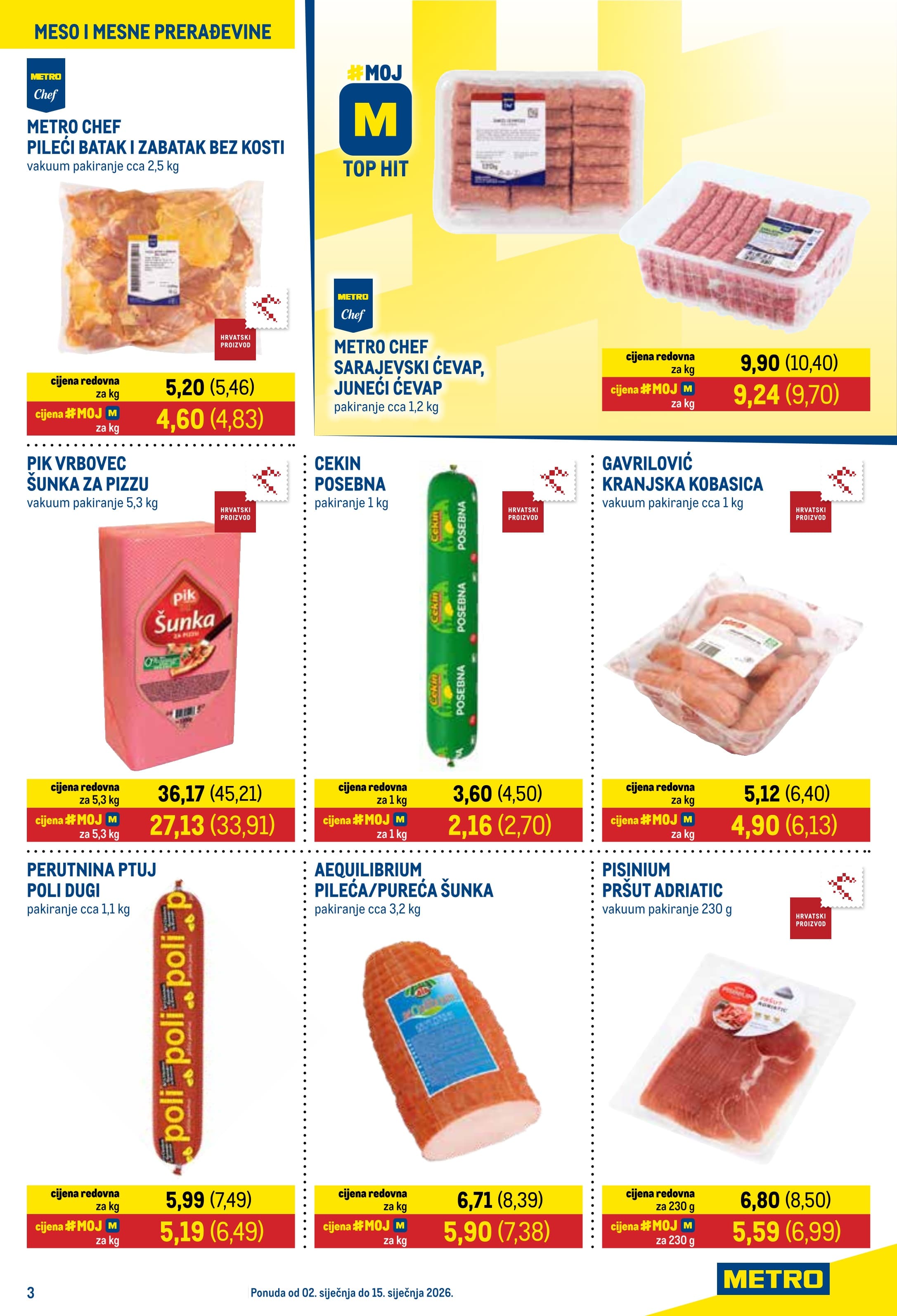 Page from catalog: Prehrana i neprehrana