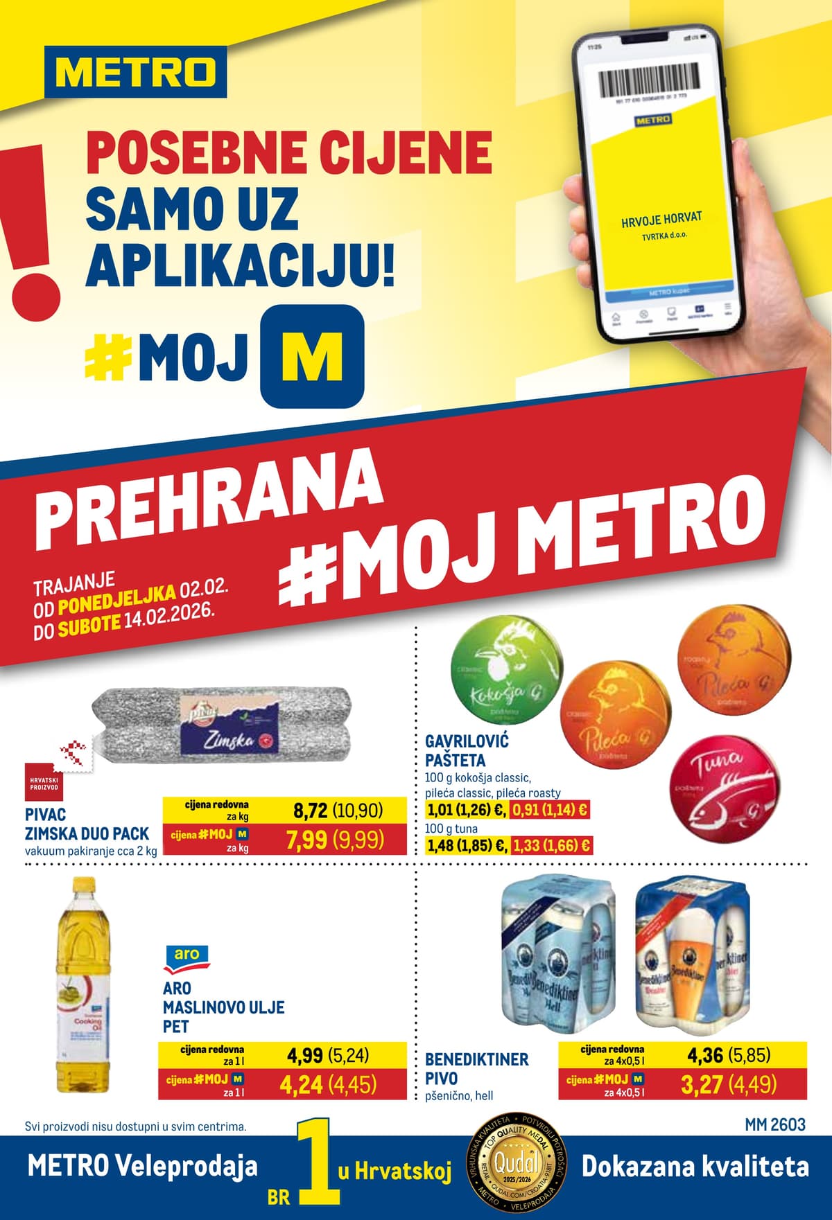 Metro katalog od 02.02.2026 - Prehrana i Neprehrana