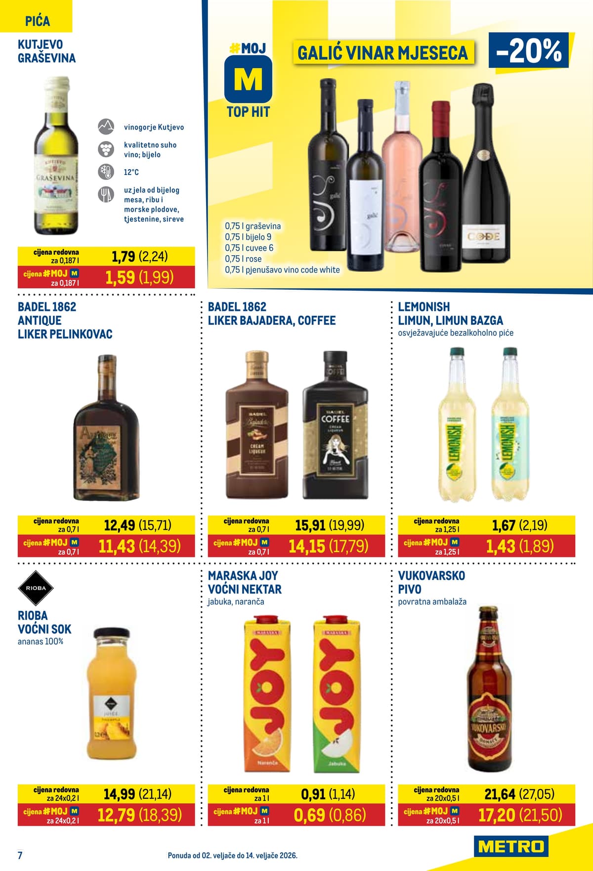 Stranica 7. Metro kataloga - Prehrana i Neprehrana od 14.02.2026.