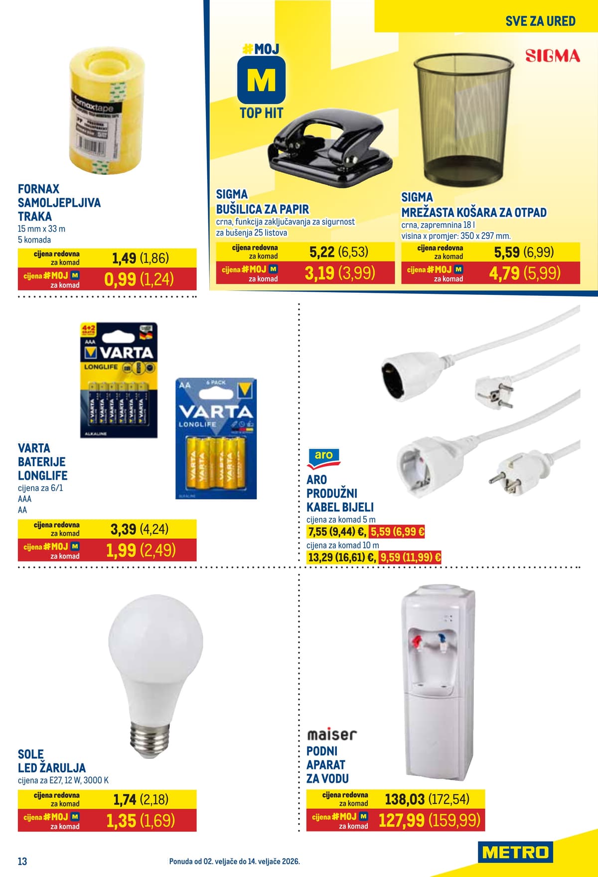 Stranica 9. Metro kataloga - Prehrana i Neprehrana
