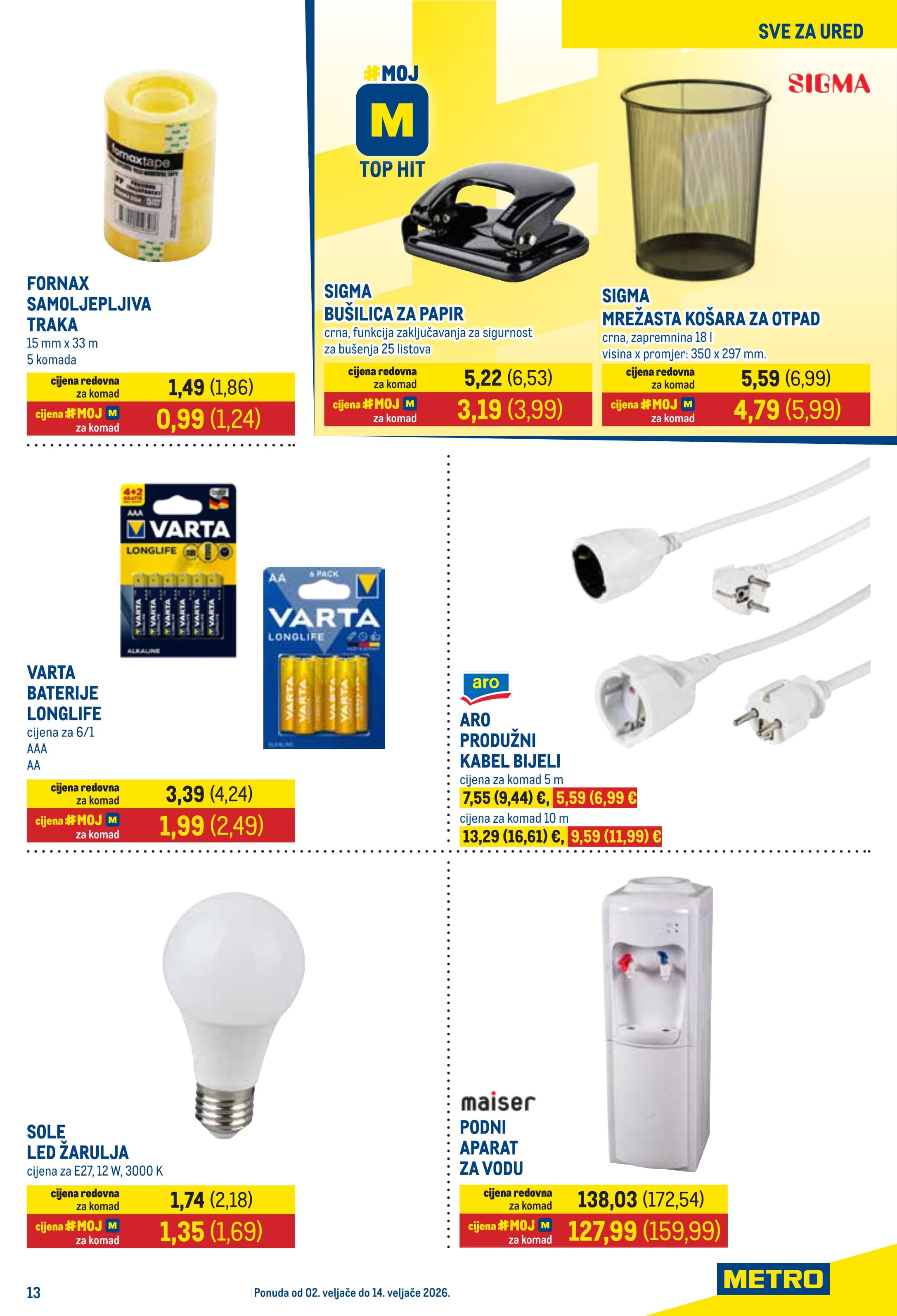 Stranica 9. Metro kataloga - Prehrana i Neprehrana