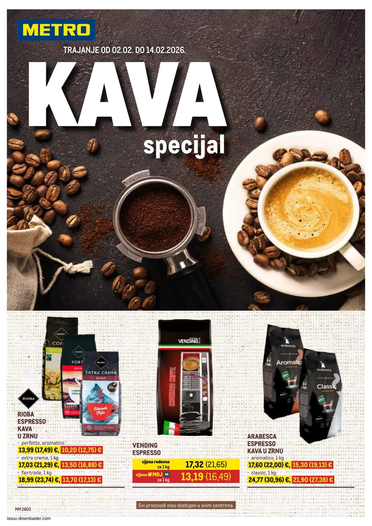 Metro katalog od 02.02.2026 - Kava