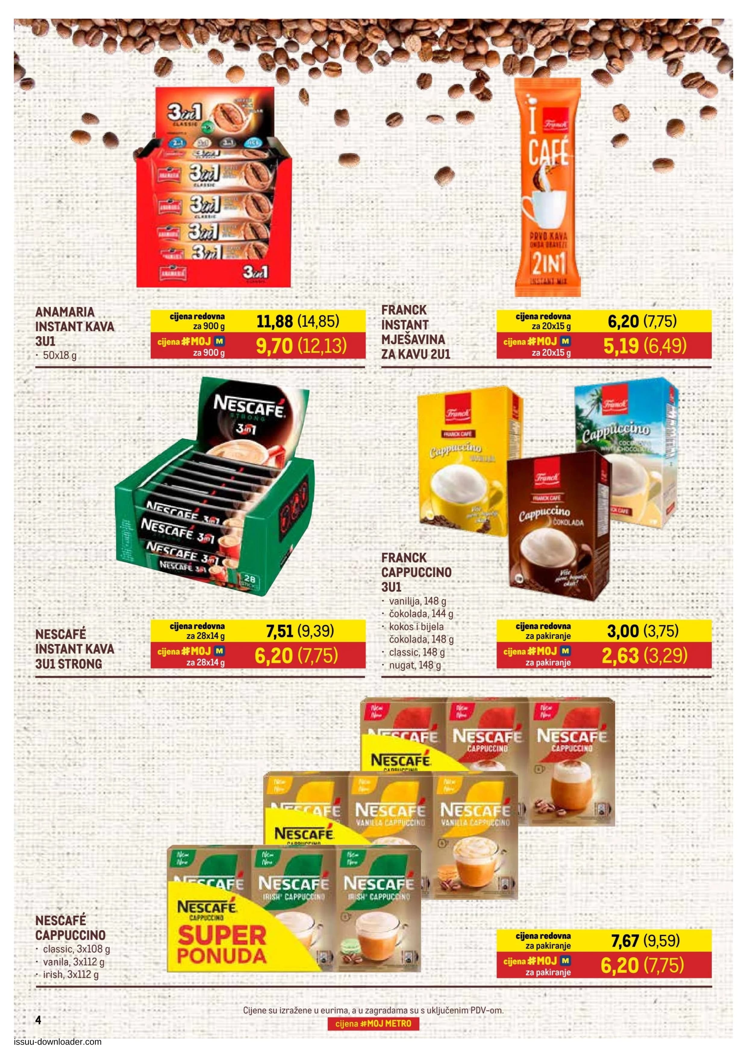 Stranica 4. Metro kataloga - Kava
