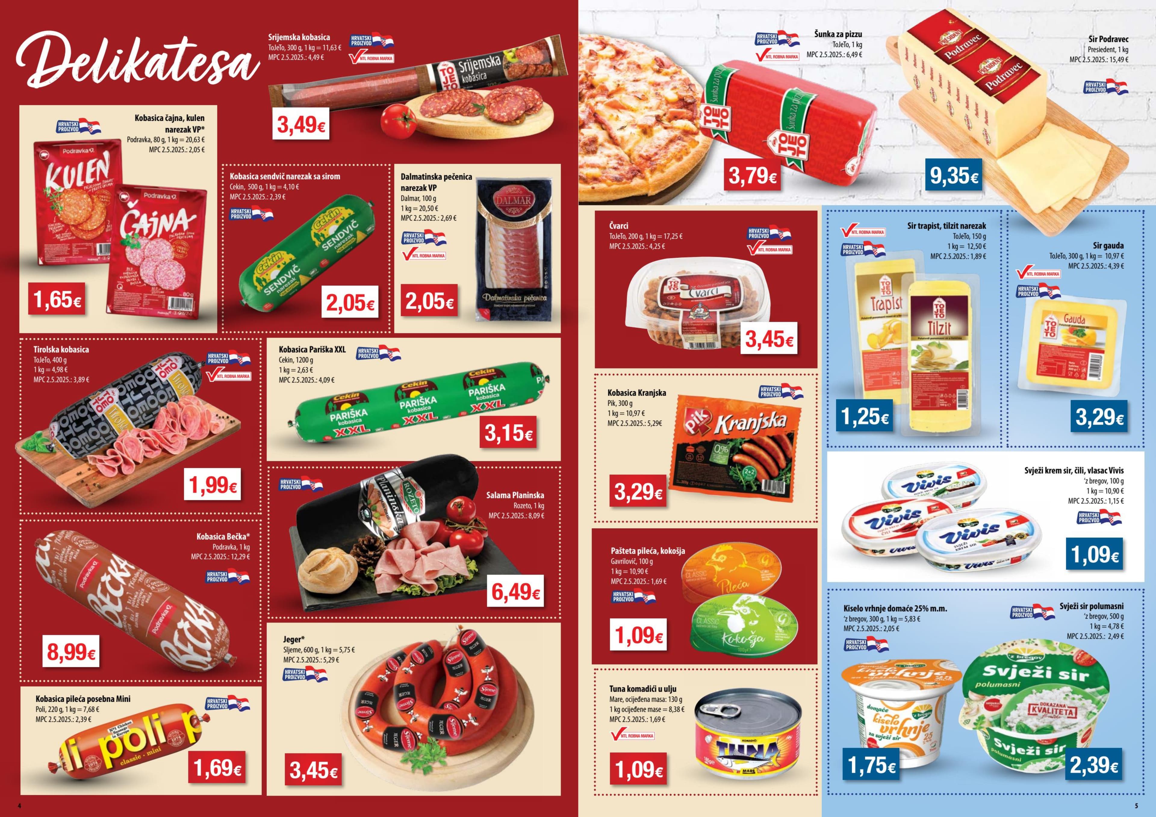 Page from catalog: Akcijska ponuda