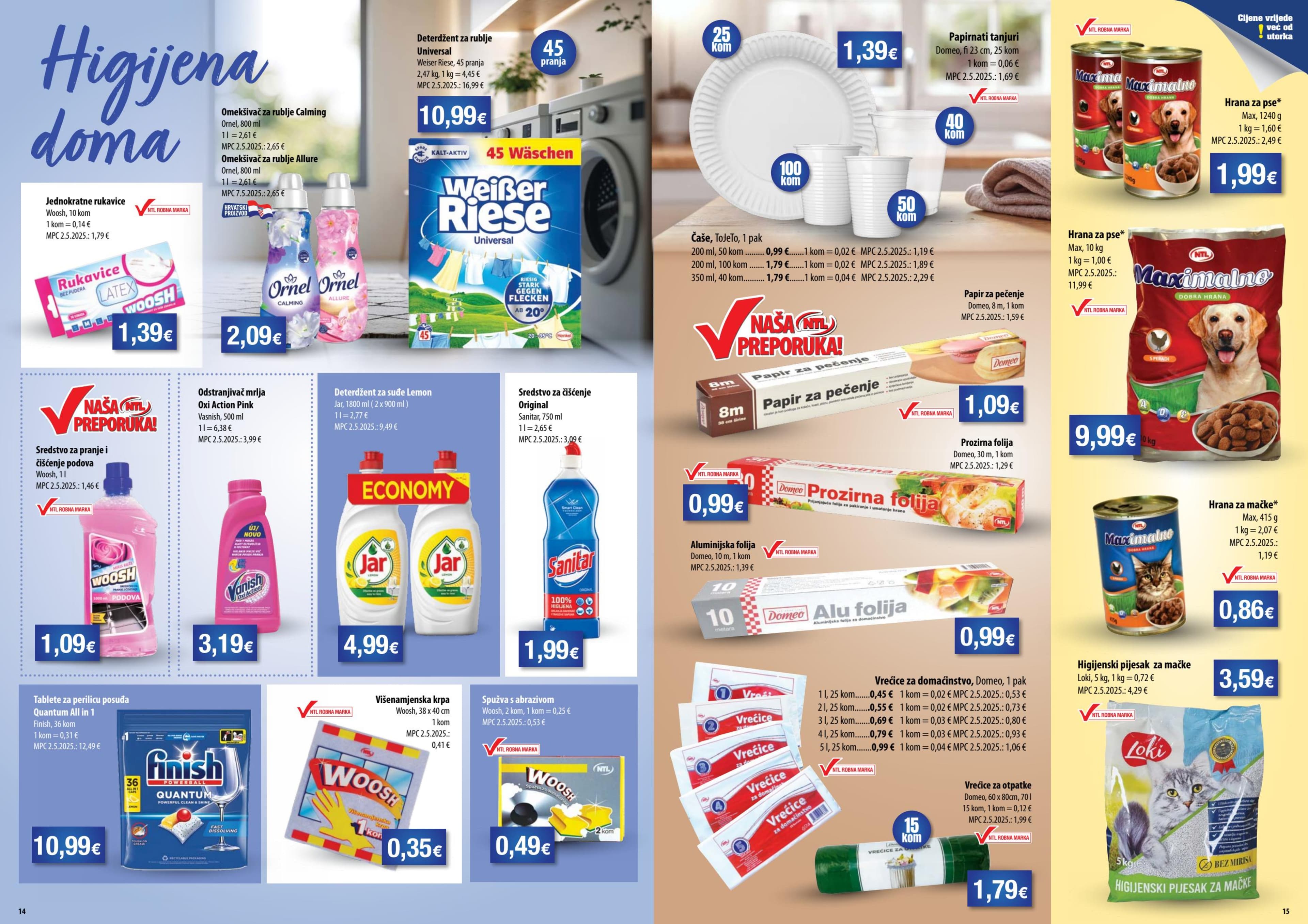 Page from catalog: Akcijska ponuda