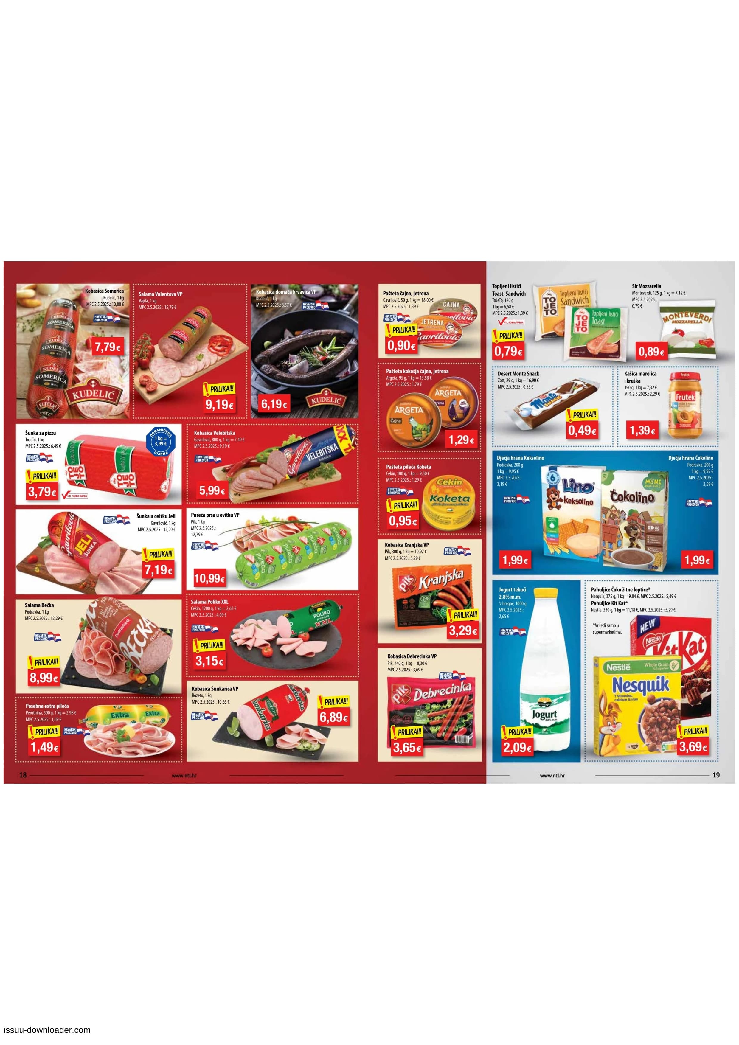 Page from catalog: Akcijska ponuda