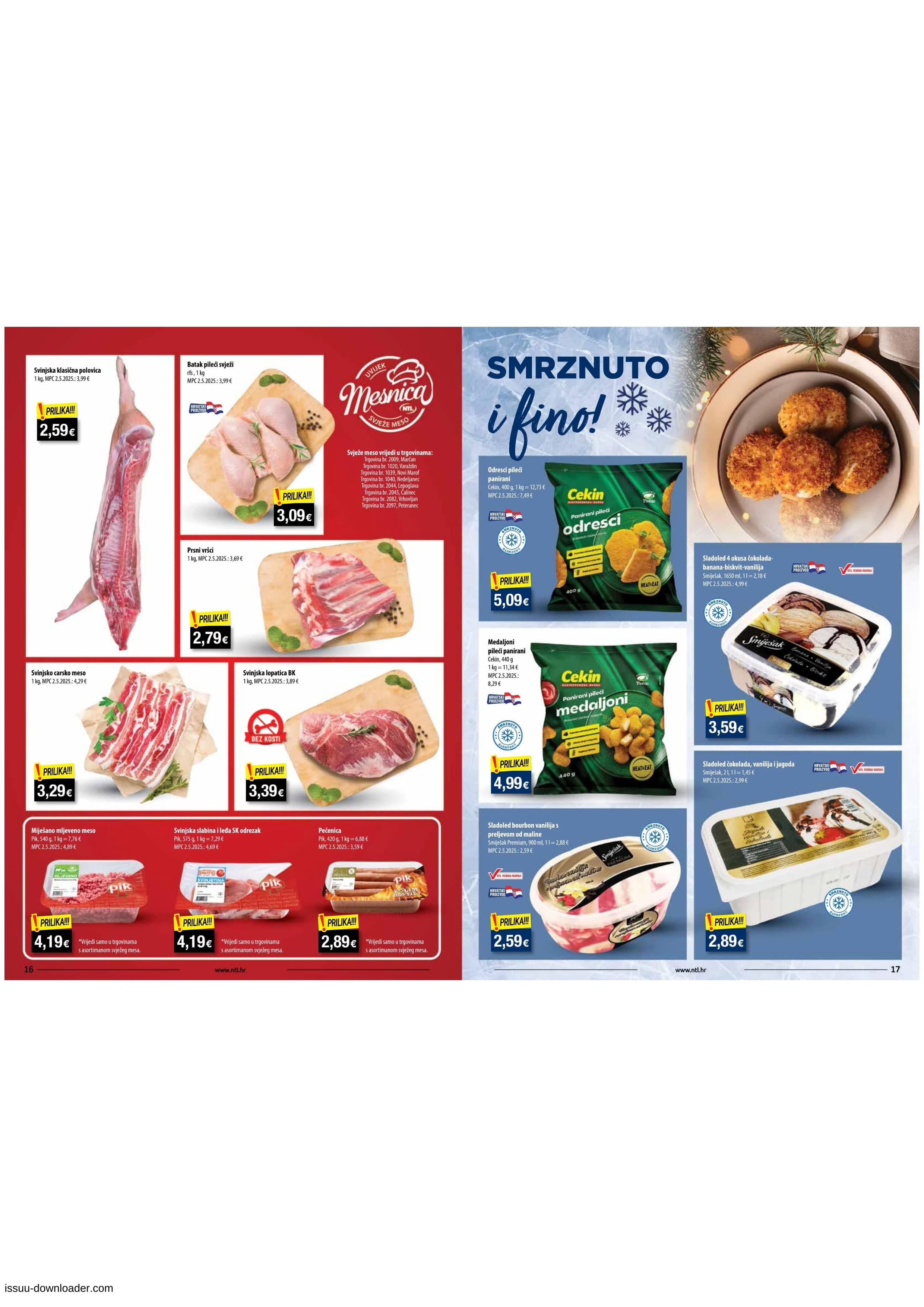 Page from catalog: Akcijska ponuda