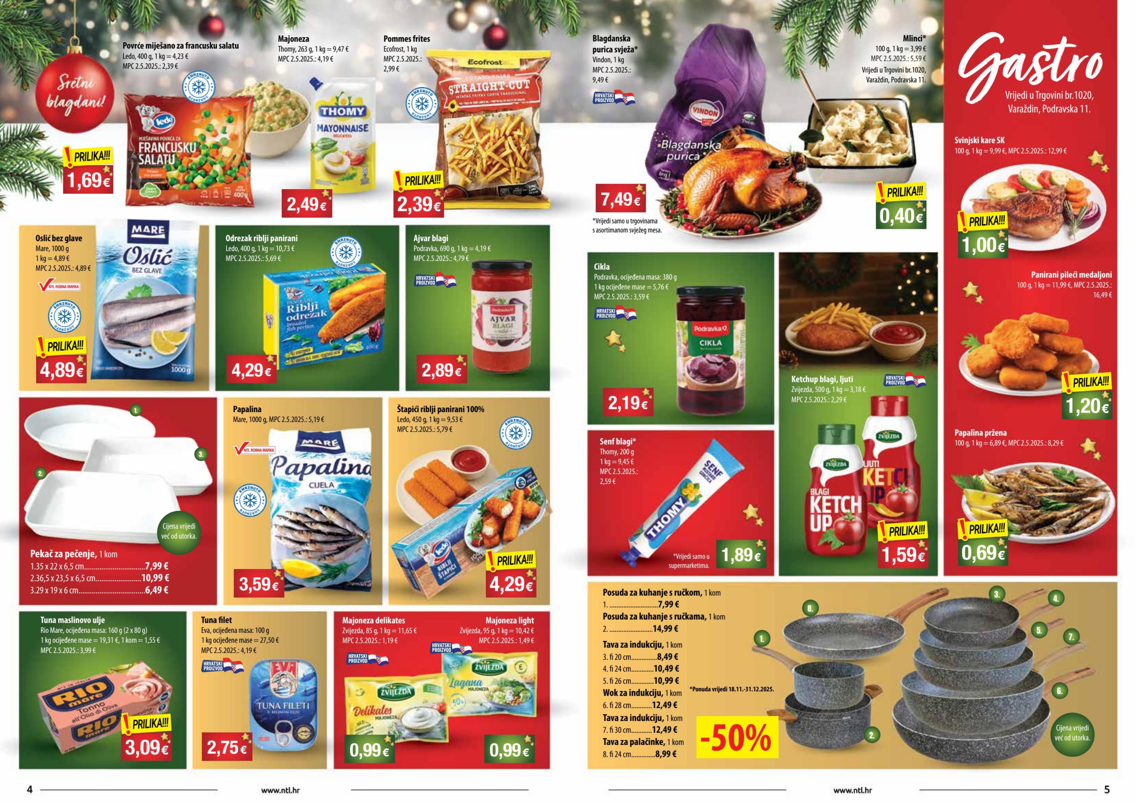 Page from catalog: Akcijska ponuda