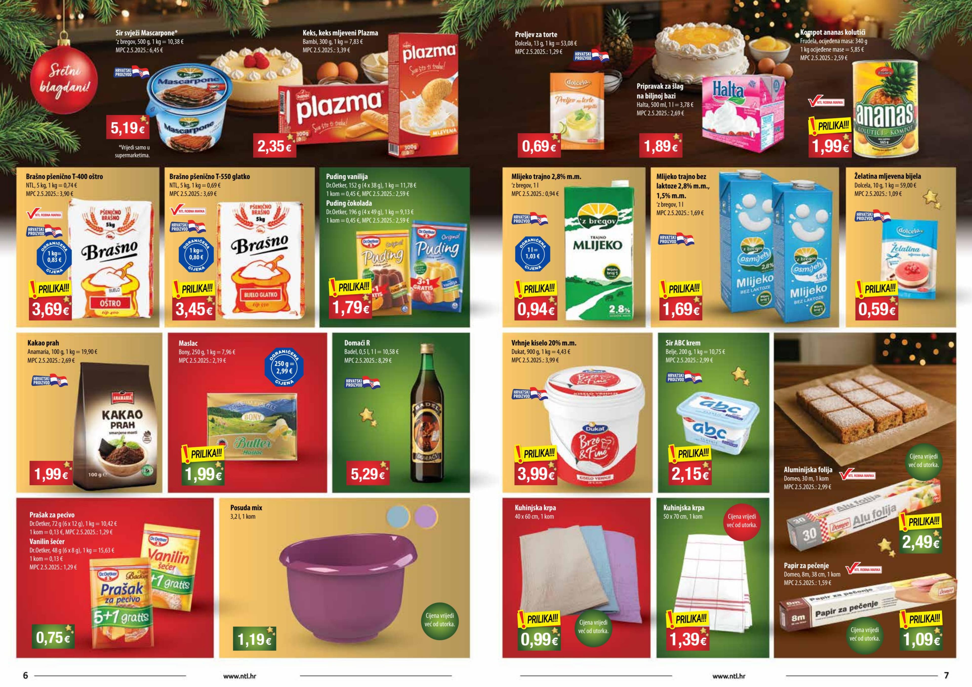 Page from catalog: Akcijska ponuda