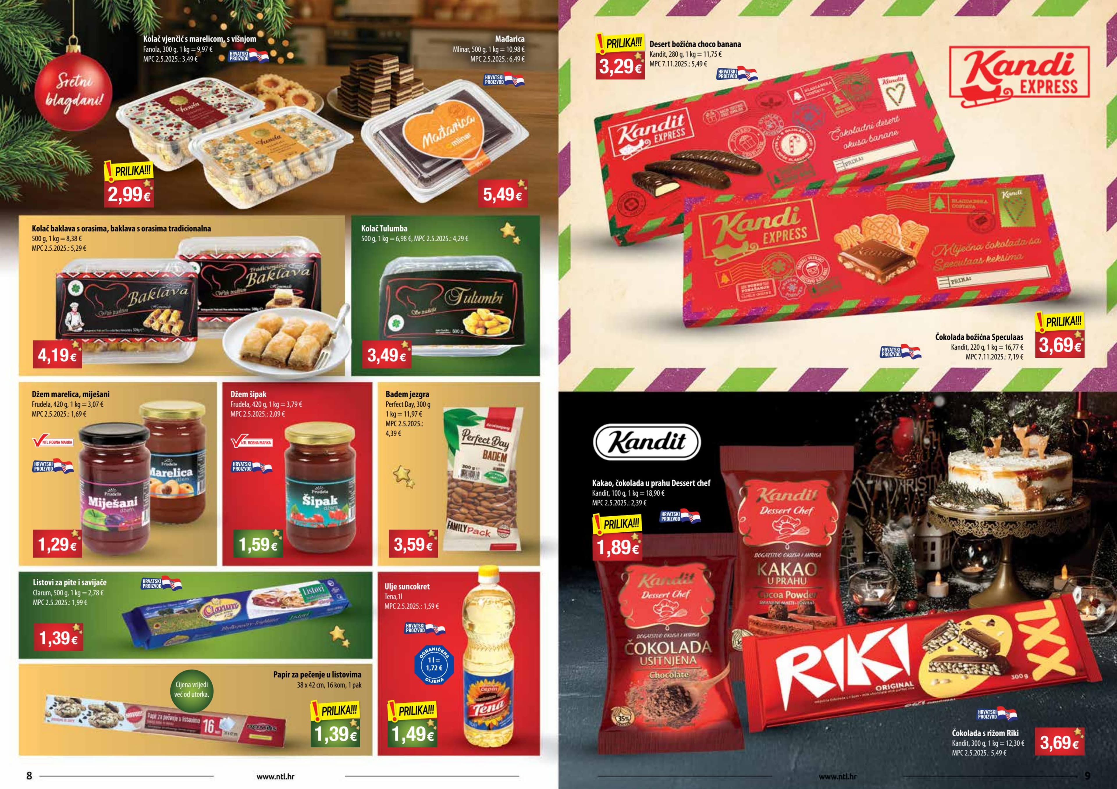 Page from catalog: Akcijska ponuda