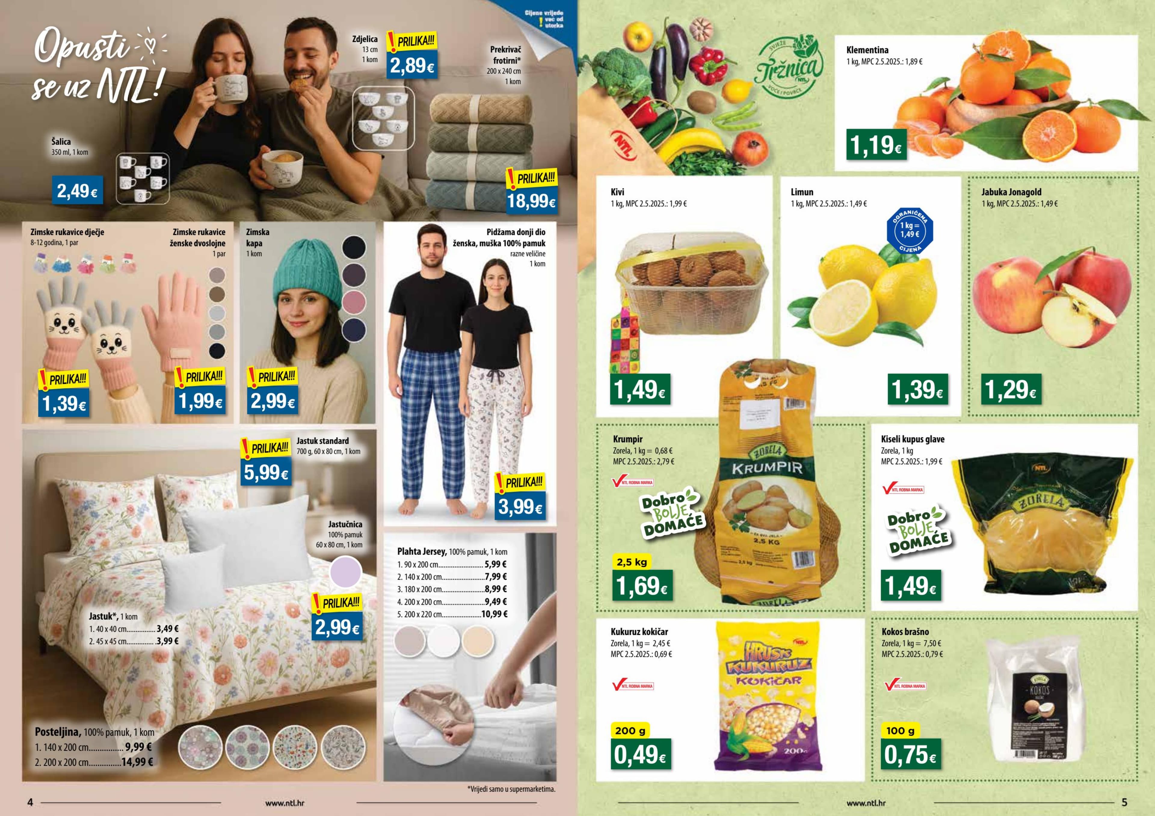 Page from catalog: Akcijska ponuda