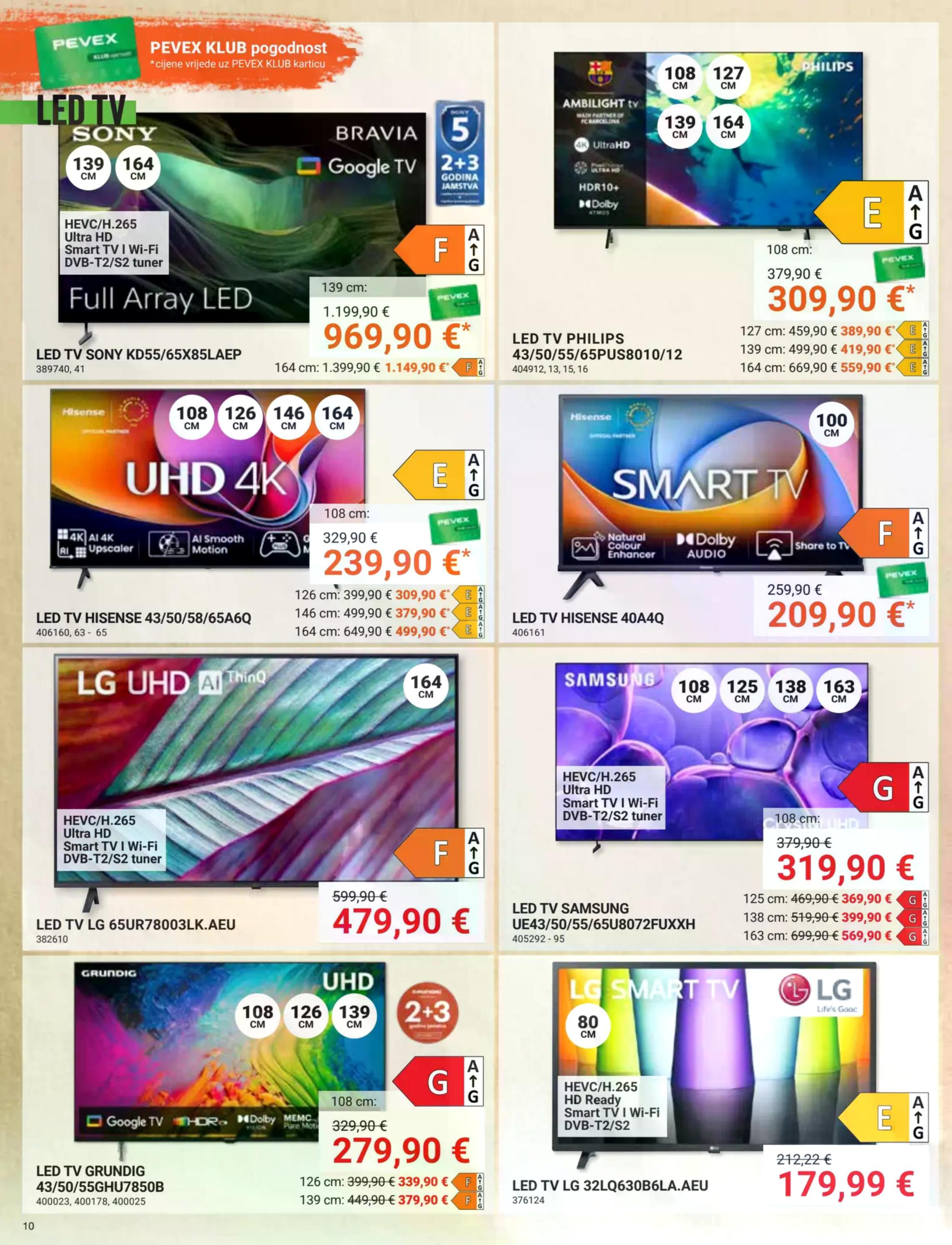 Stranica 10. Pevex kataloga - Akcije od 25.09. do 20.10.2025.