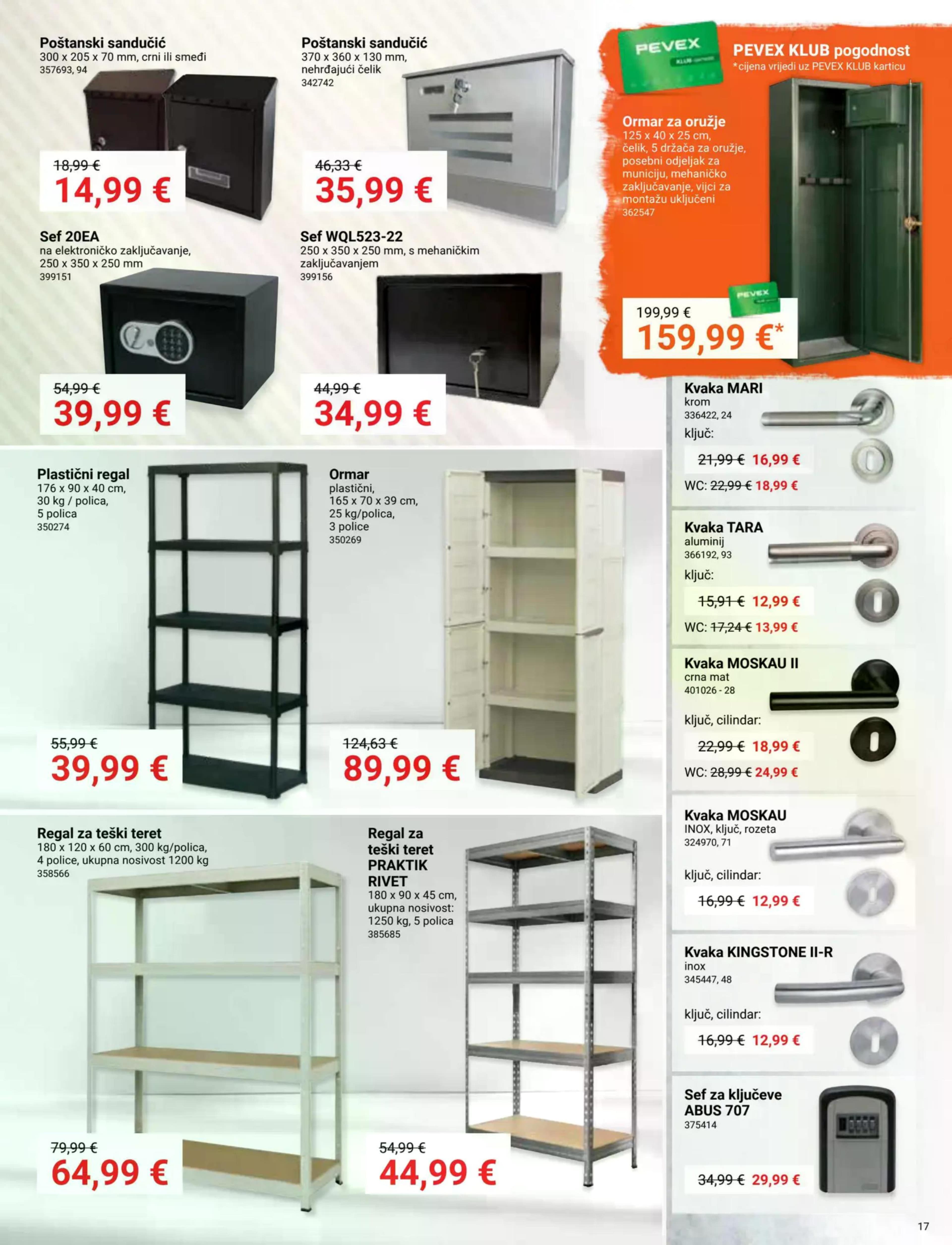 Stranica 17. Pevex kataloga - Akcije od 25.09. do 20.10.2025.