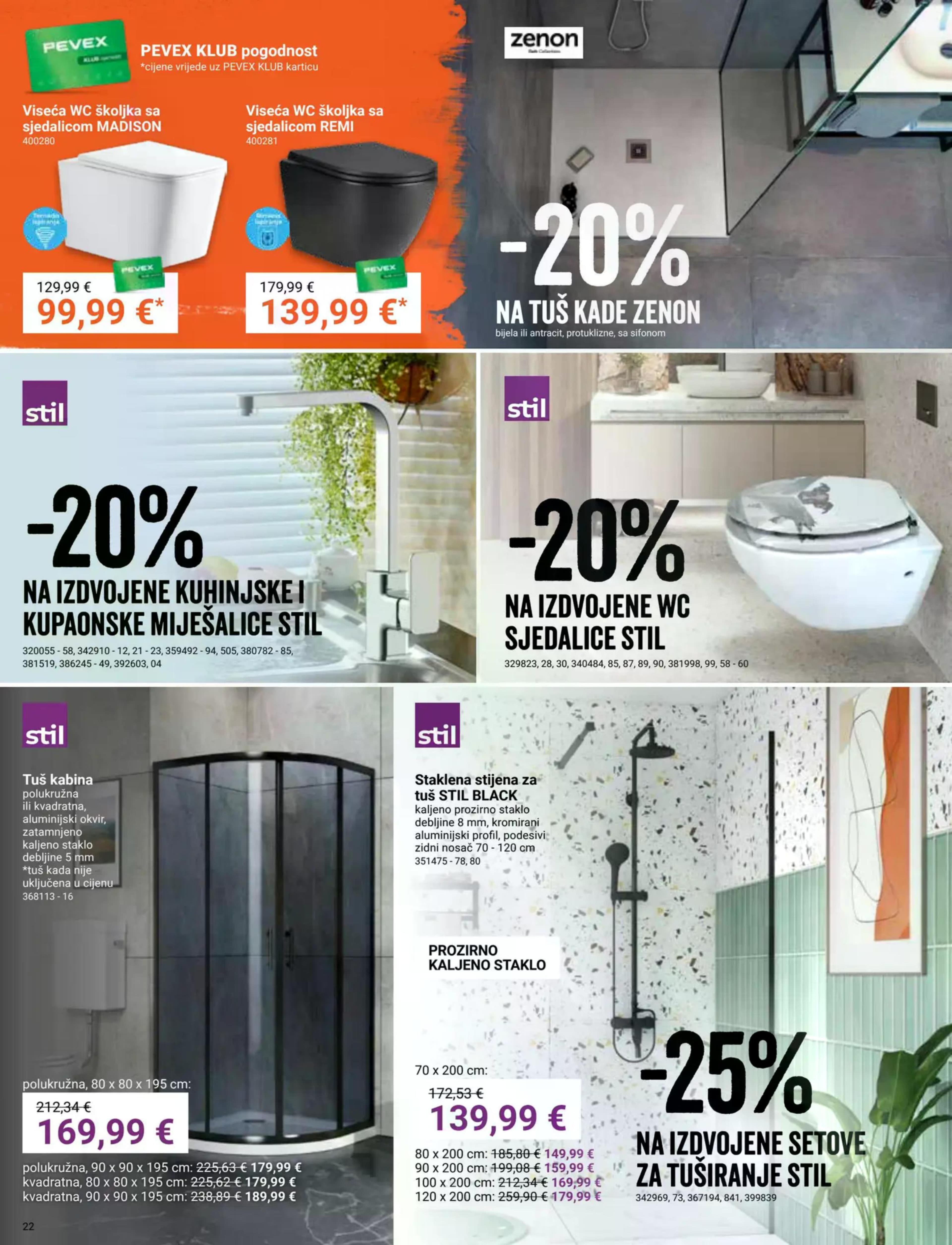 Stranica 22. Pevex kataloga - Akcije od 25.09. do 20.10.2025.