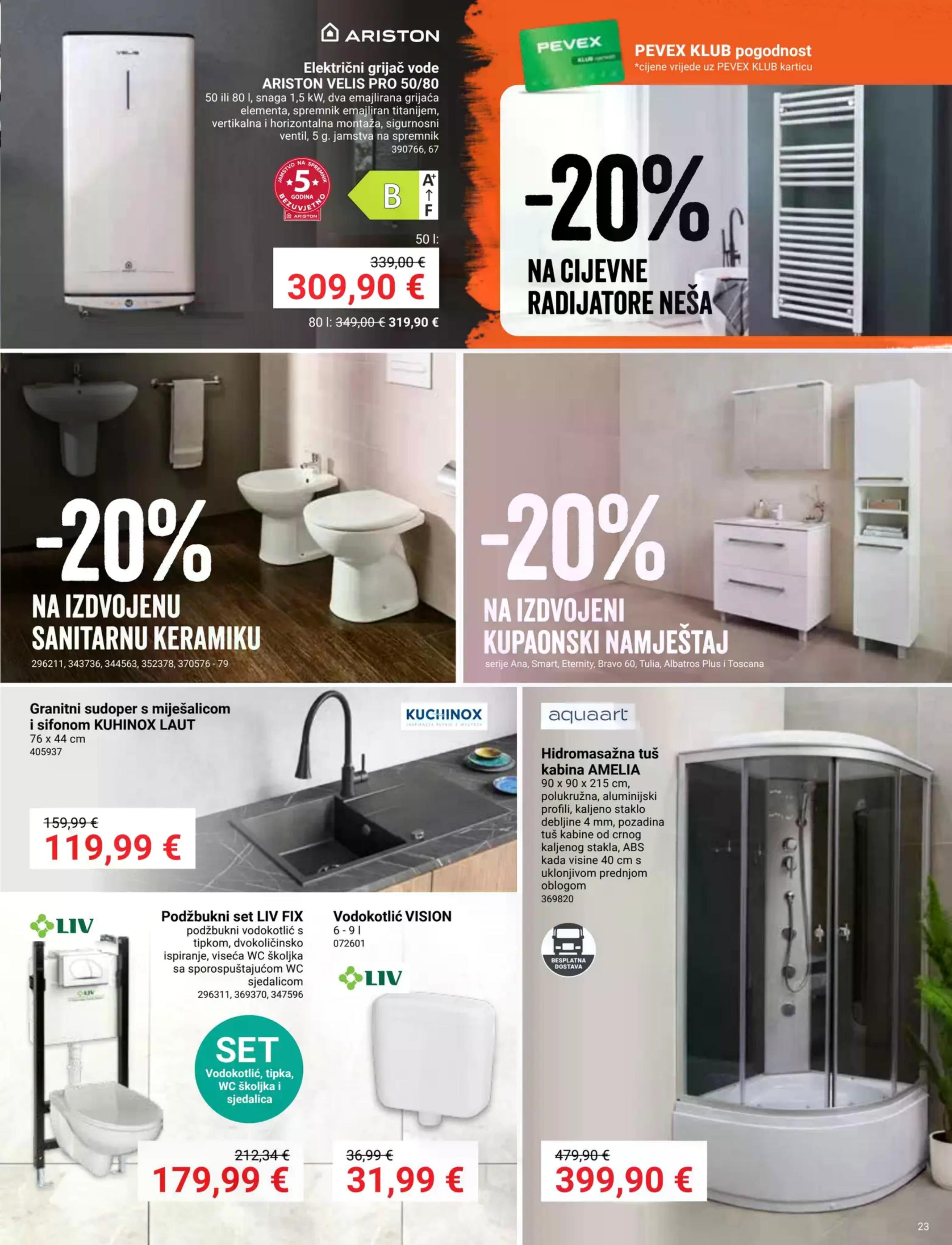 Stranica 23. Pevex kataloga - Akcije od 25.09. do 20.10.2025.