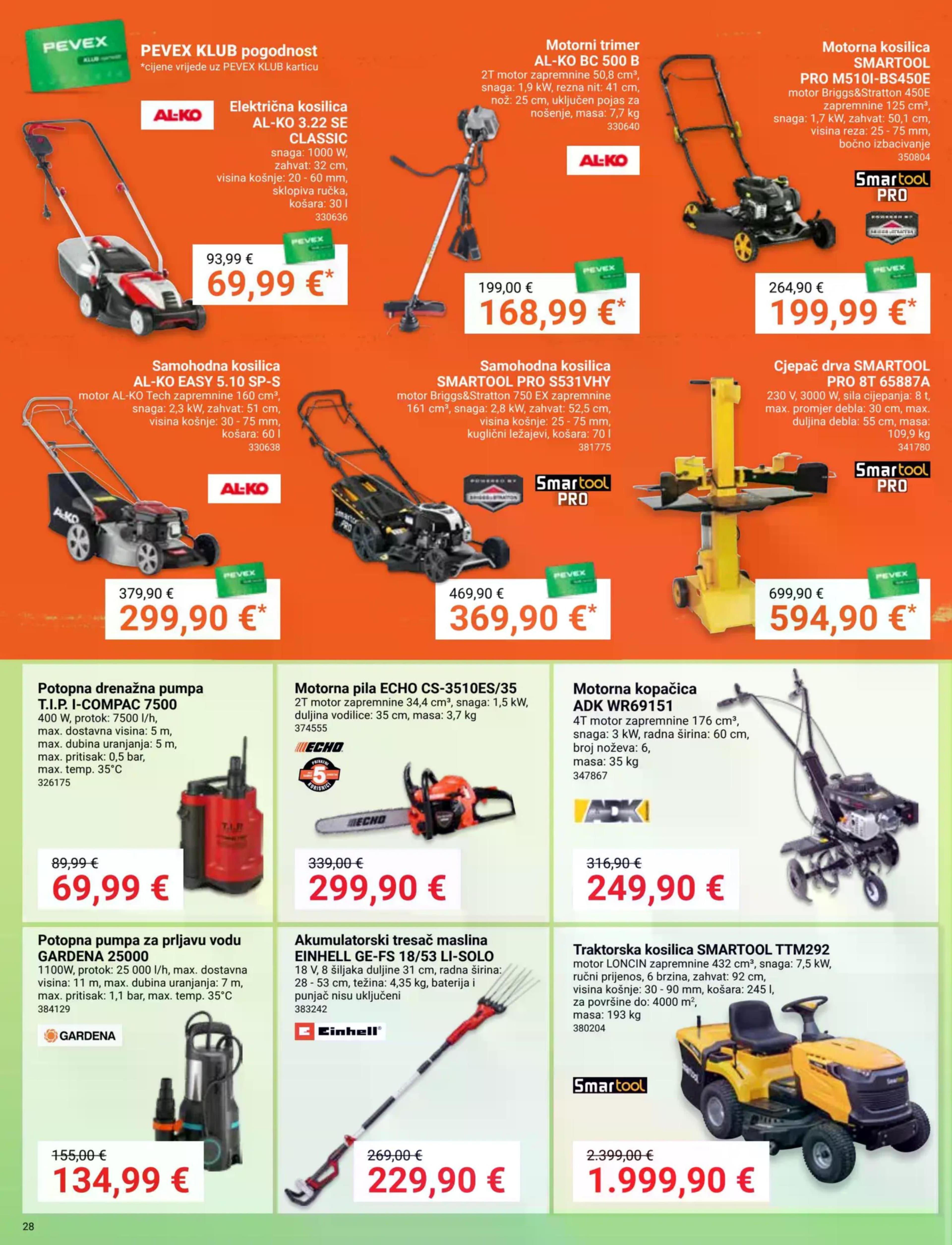 Stranica 28. Pevex kataloga - Akcije od 25.09. do 20.10.2025.