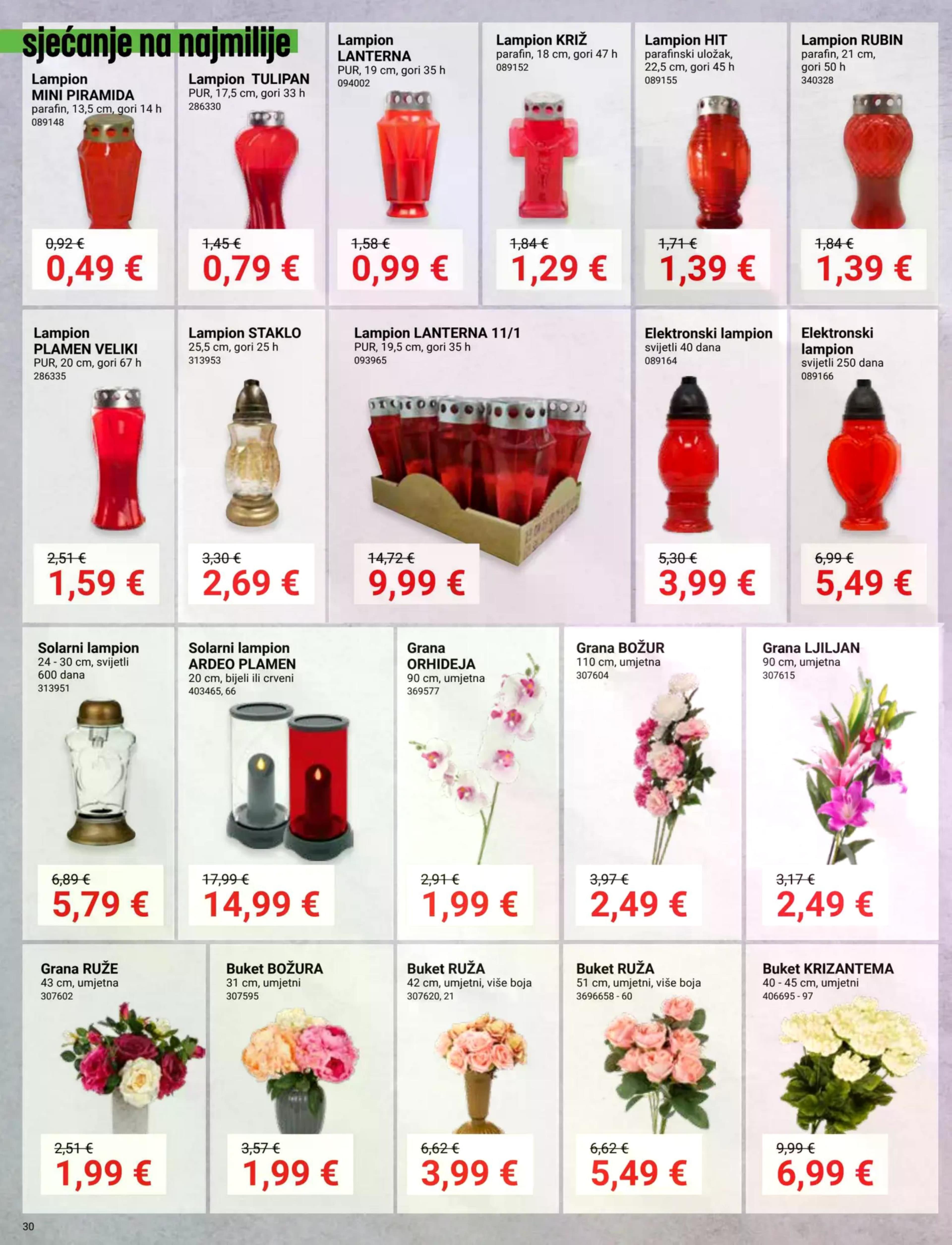 Stranica 30. Pevex kataloga - Akcije od 25.09. do 20.10.2025.