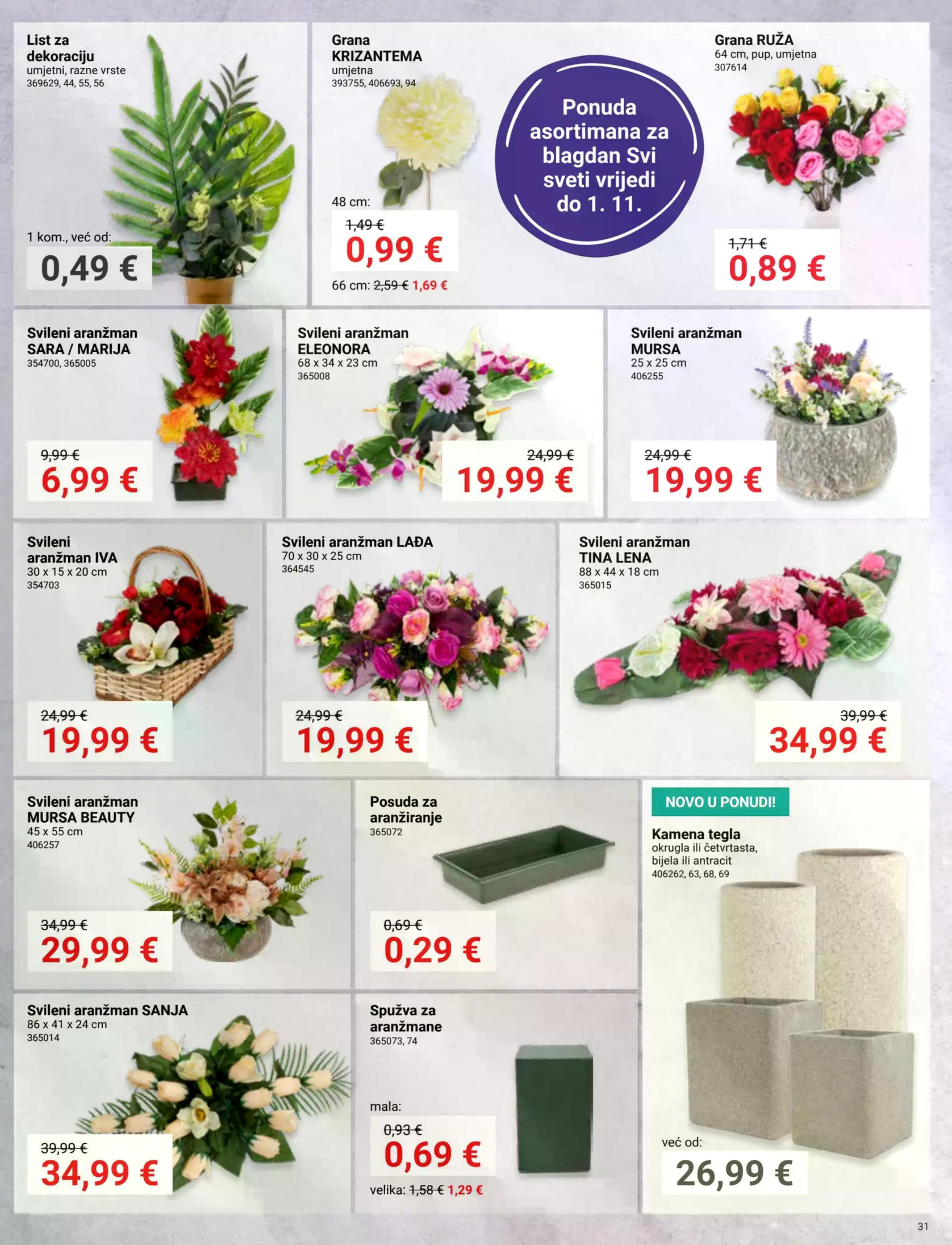 Stranica 31. Pevex kataloga - Akcije od 25.09. do 20.10.2025.