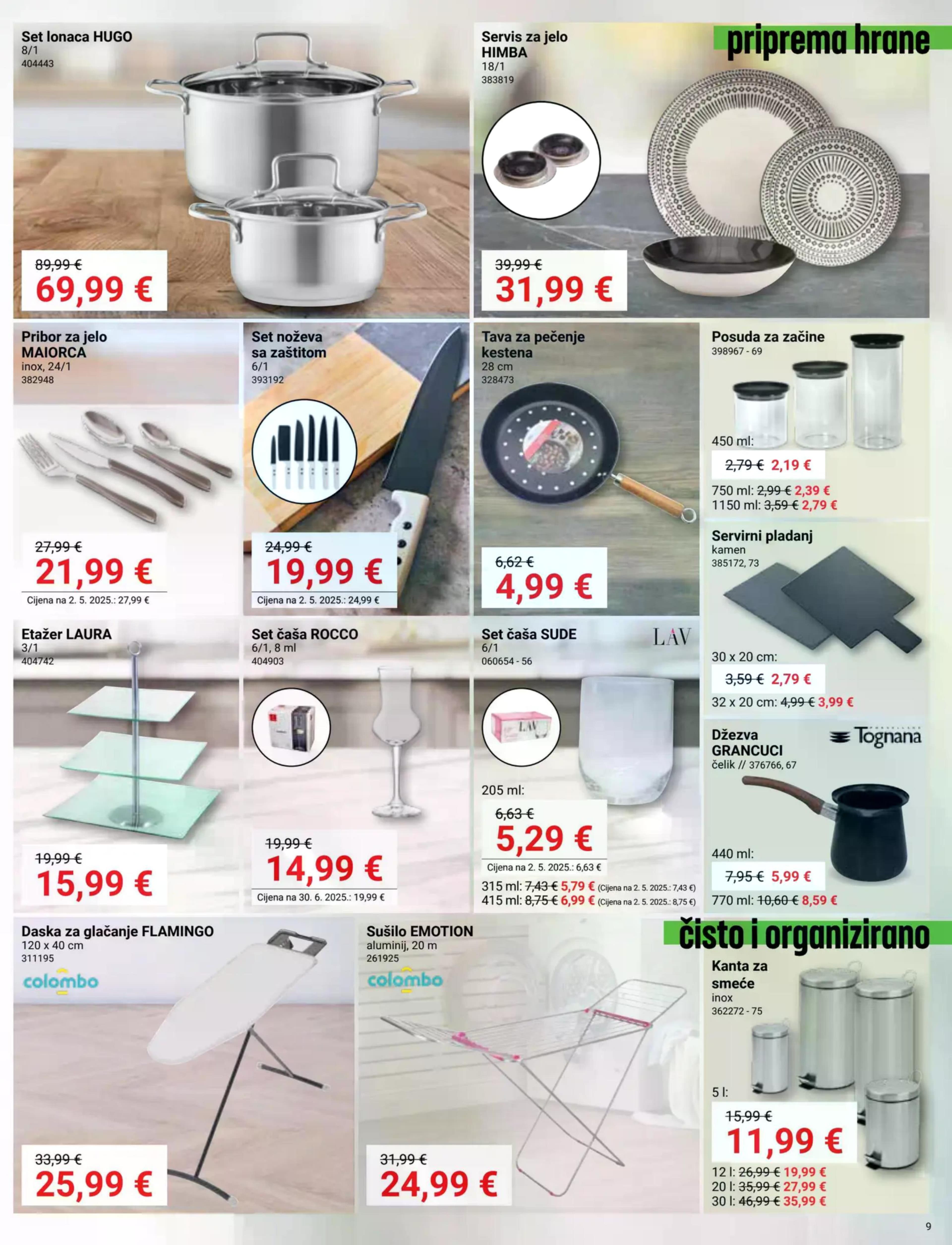 Stranica 9. Pevex kataloga - Akcije od 25.09. do 20.10.2025.