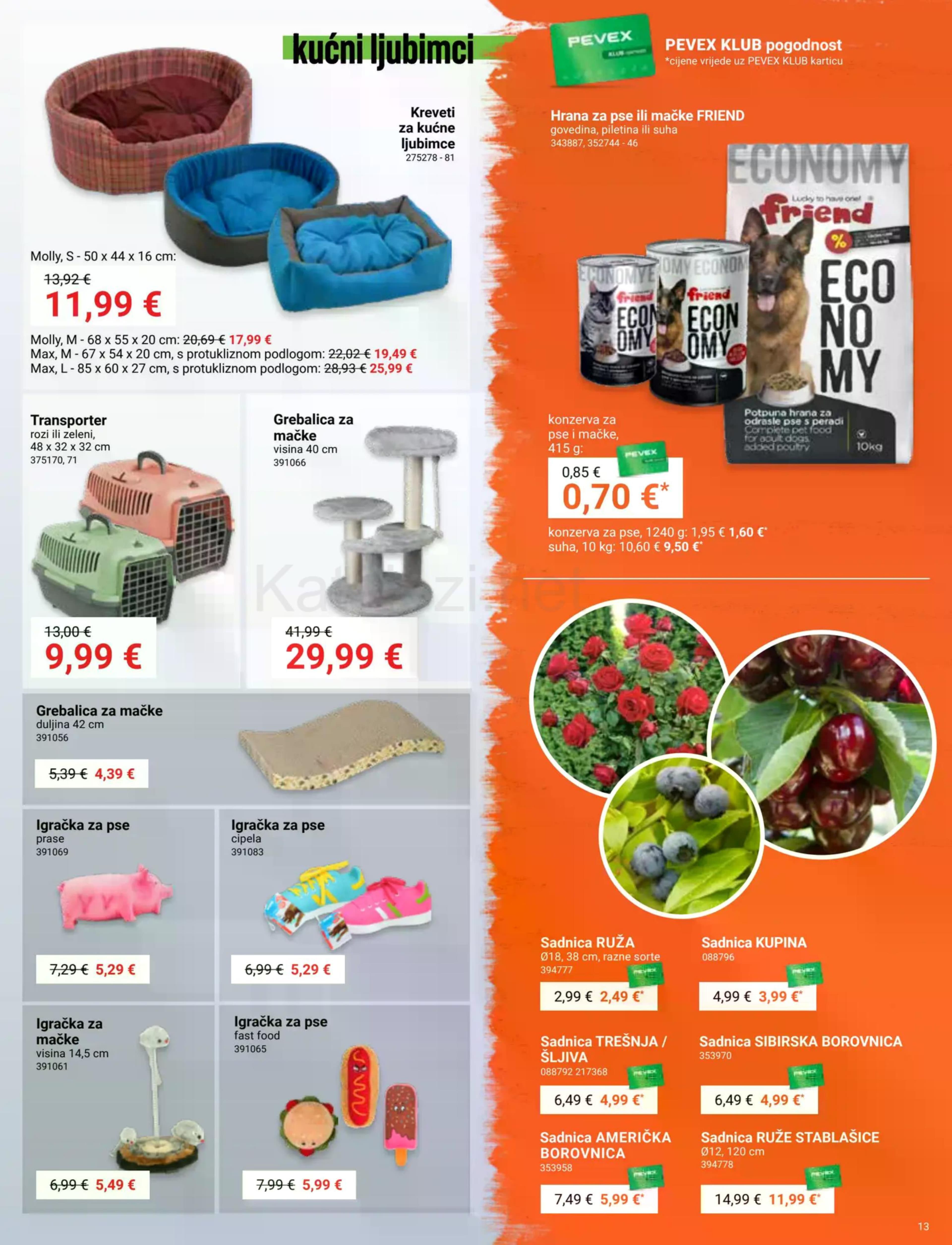 Stranica 13. Pevex kataloga - Akcije od 23.10. do 17.11.2025.