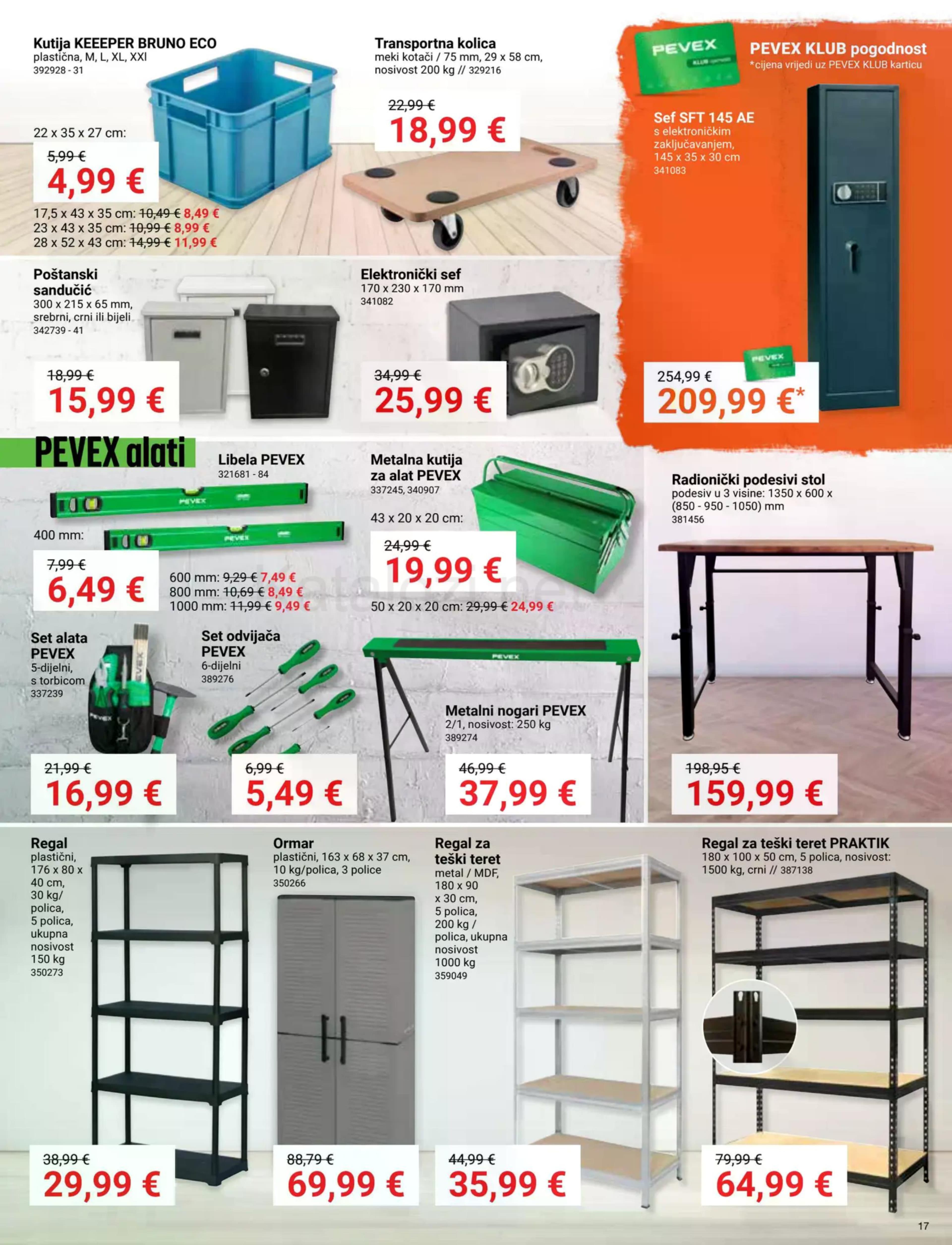 Stranica 17. Pevex kataloga - Akcije od 23.10. do 17.11.2025.