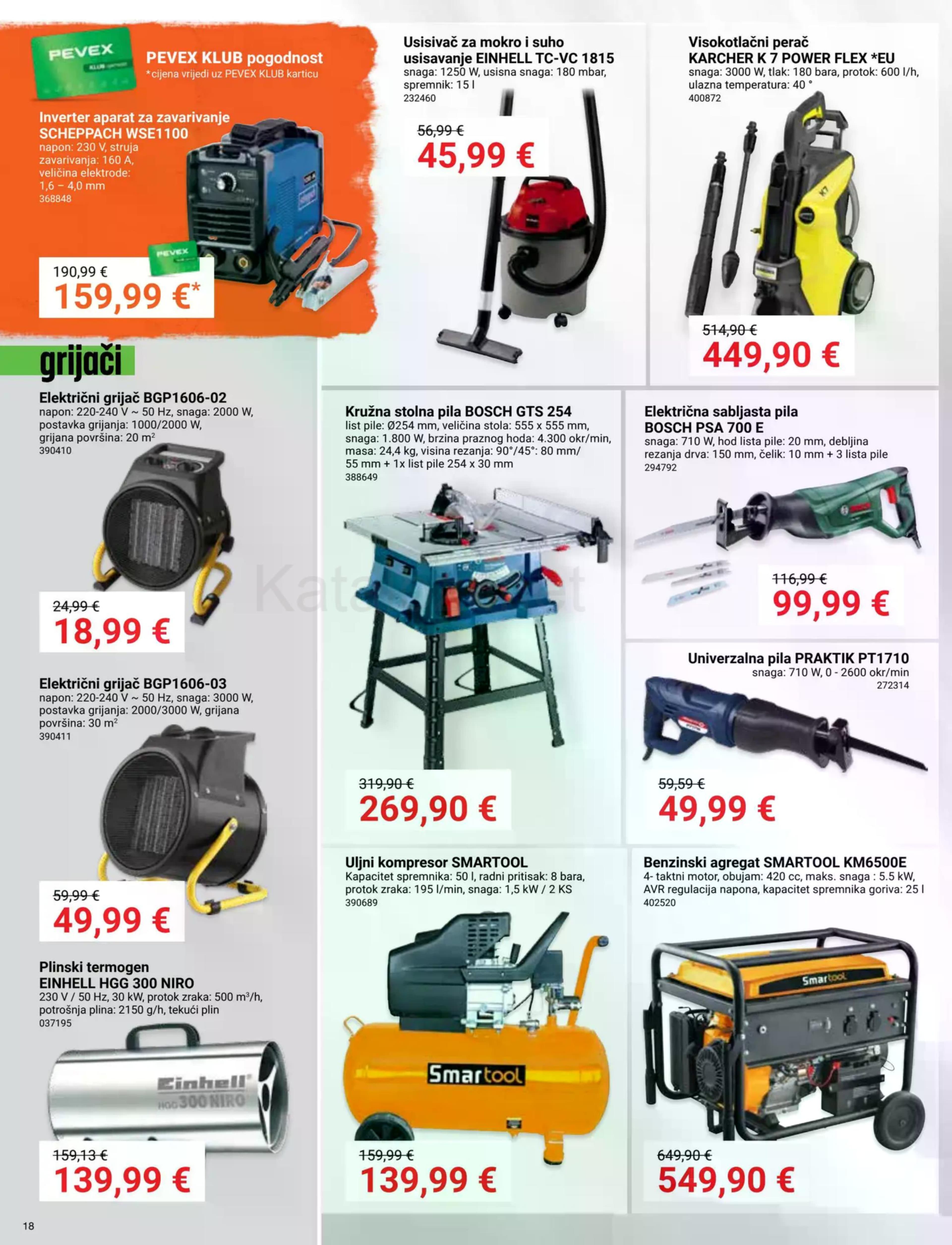 Stranica 18. Pevex kataloga - Akcije od 23.10. do 17.11.2025.