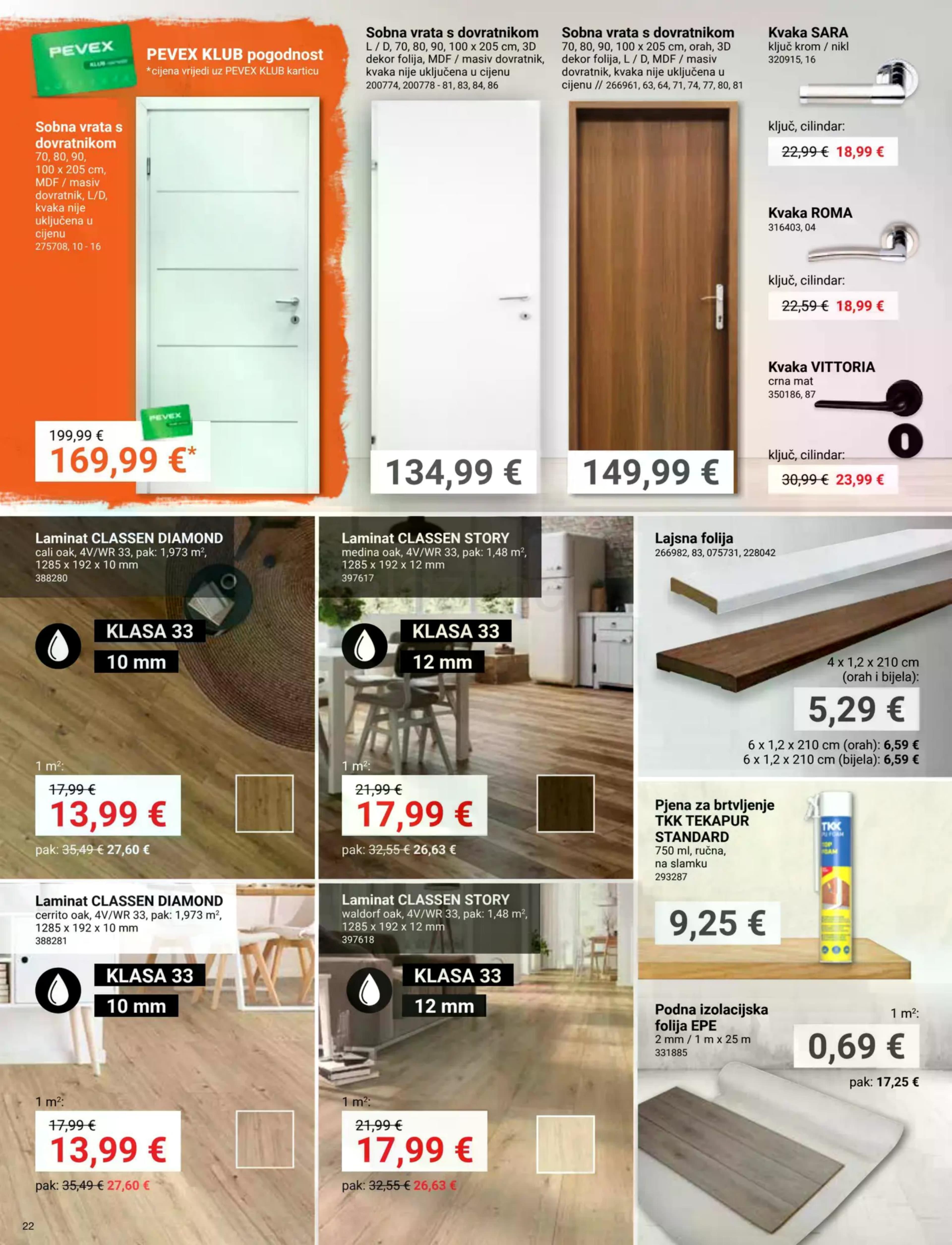 Stranica 22. Pevex kataloga - Akcije od 23.10. do 17.11.2025.