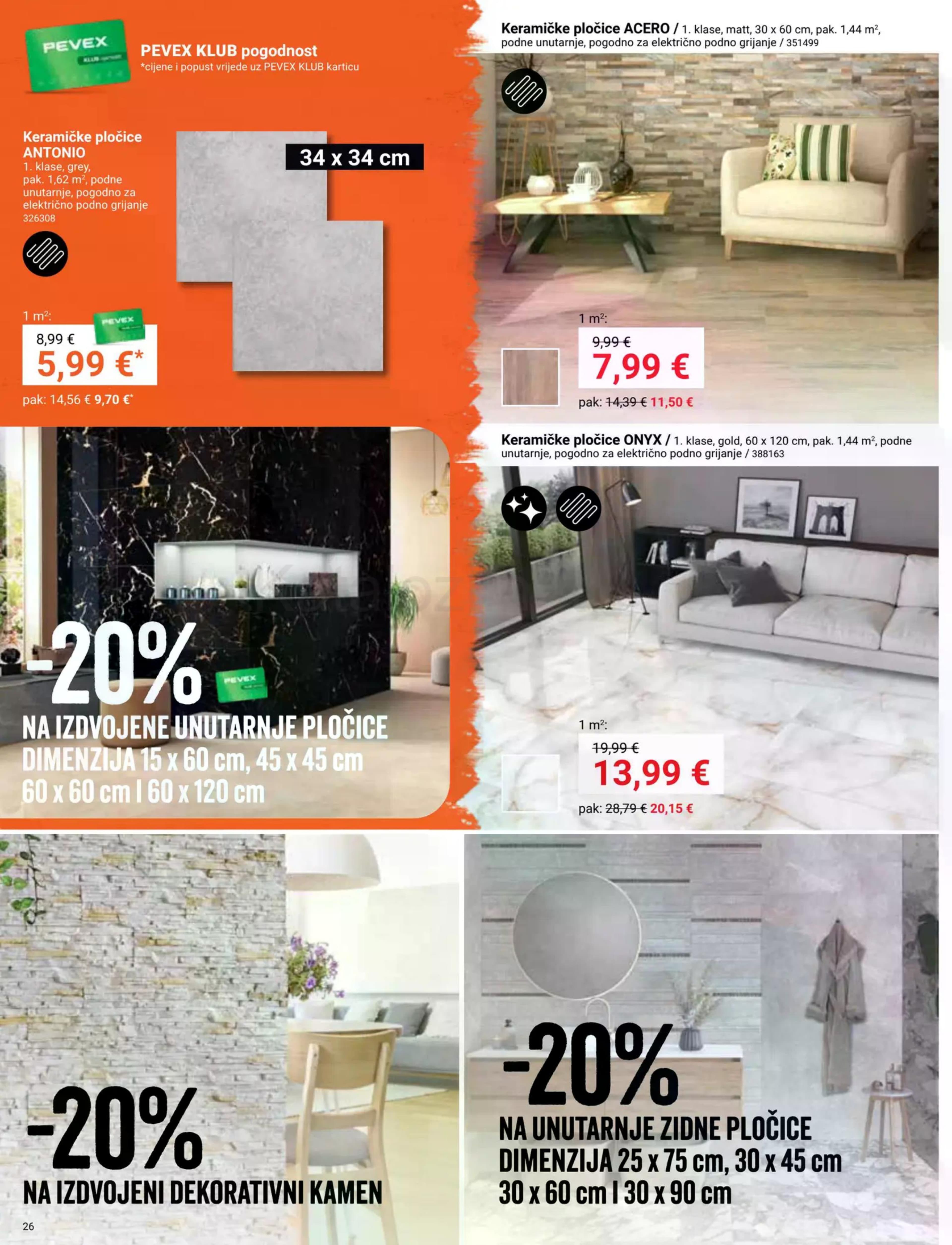 Page from catalog: Akcijska ponuda