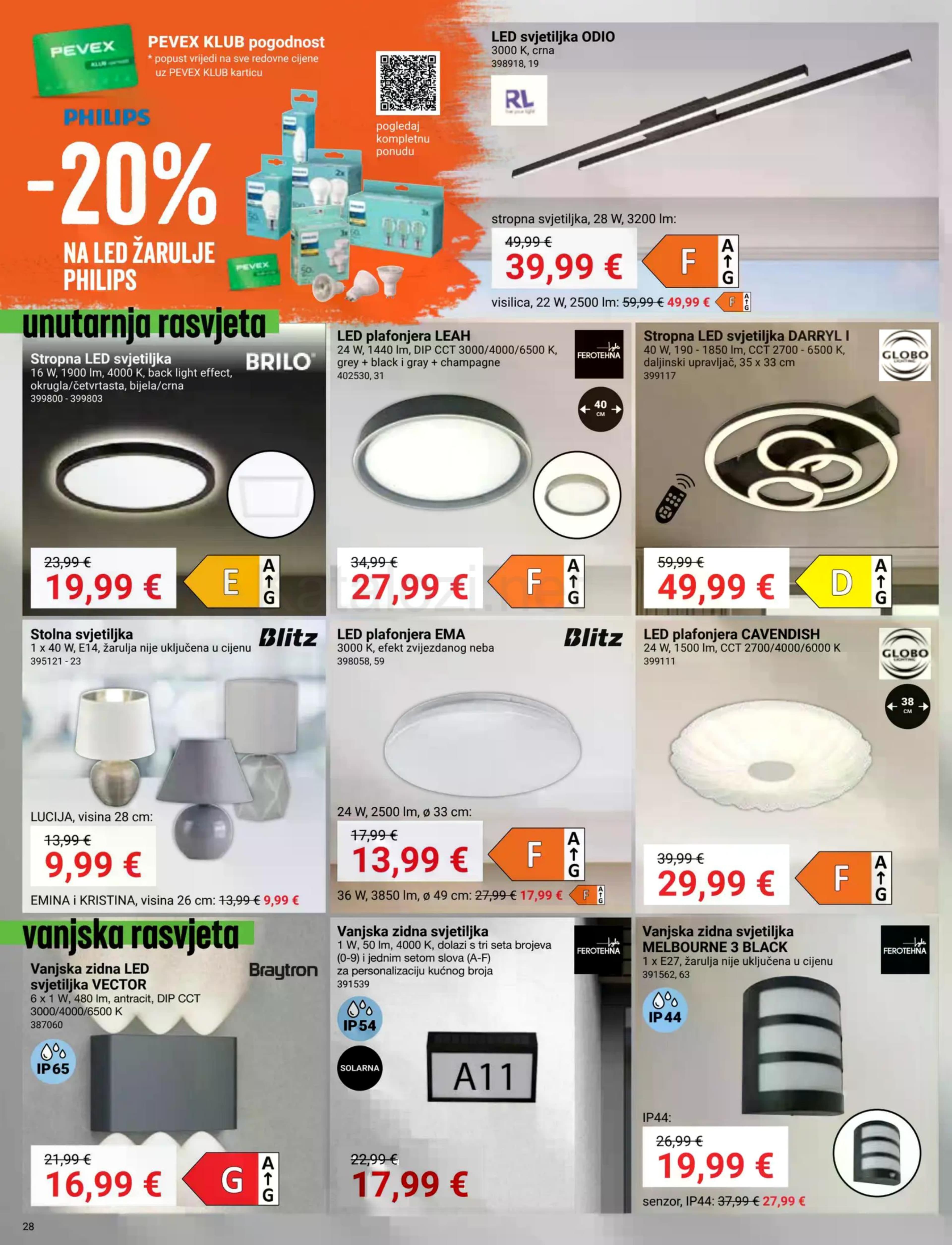 Stranica 28. Pevex kataloga - Akcije od 23.10. do 17.11.2025.