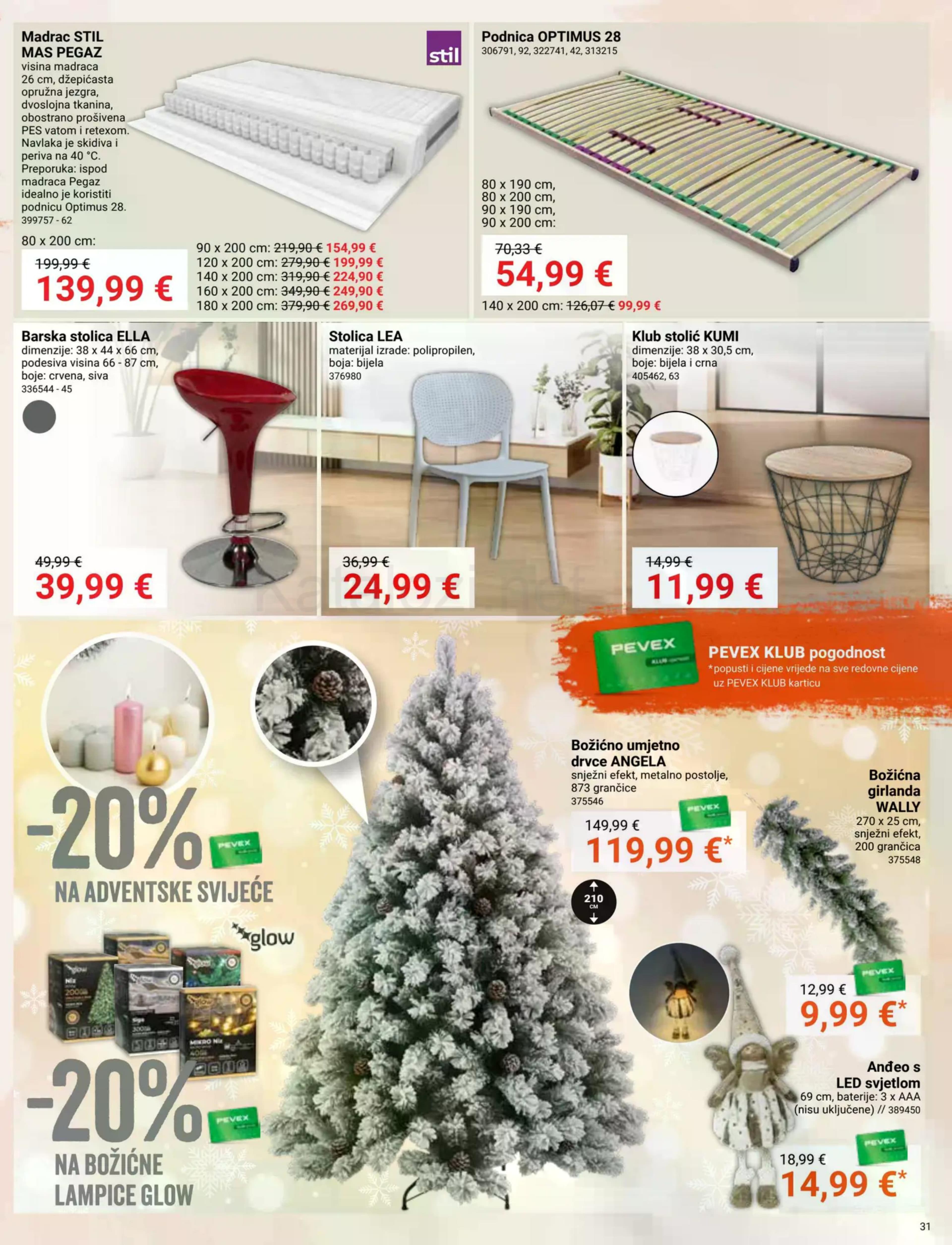 Stranica 31. Pevex kataloga - Akcije od 23.10. do 17.11.2025.
