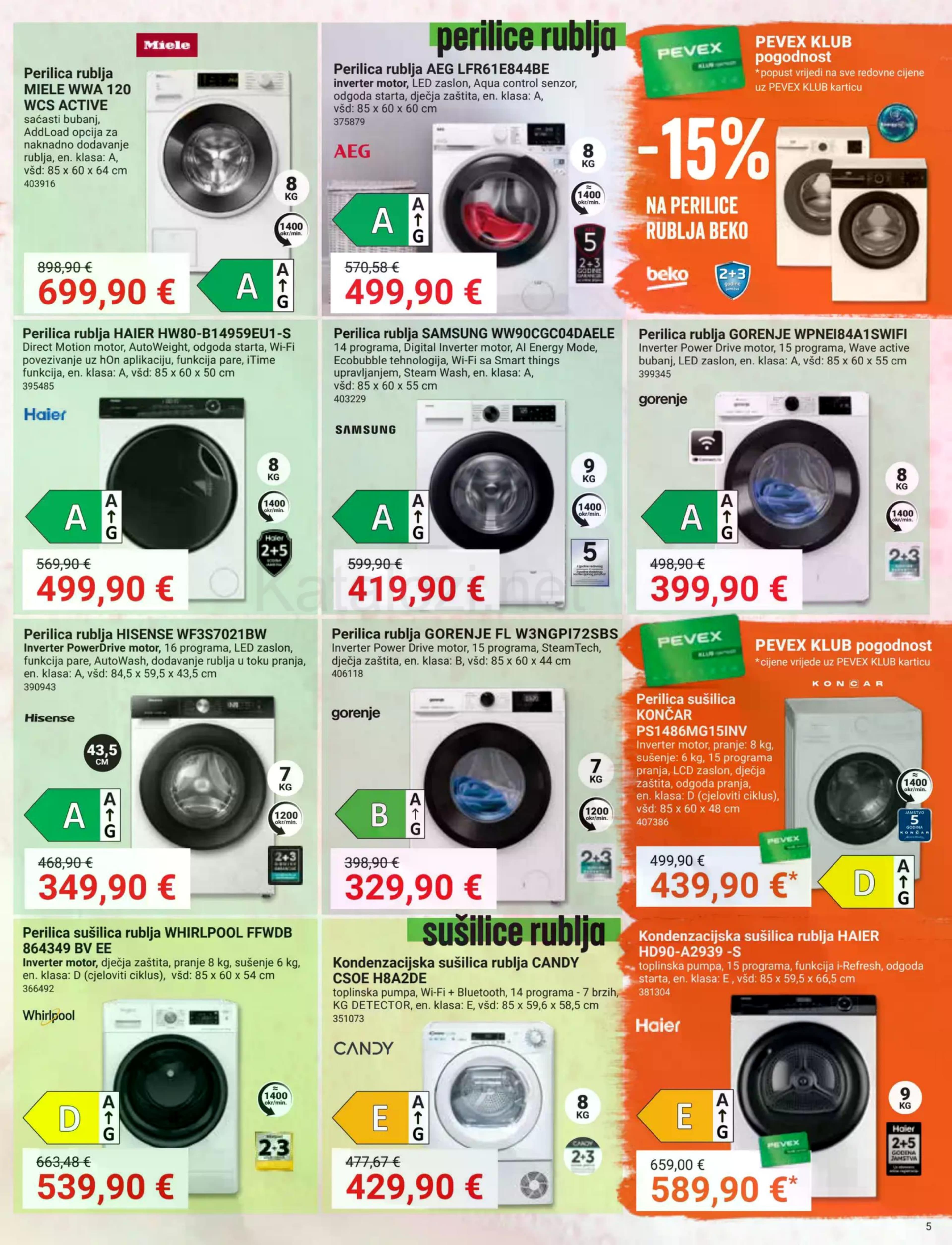 Page from catalog: Akcijska ponuda