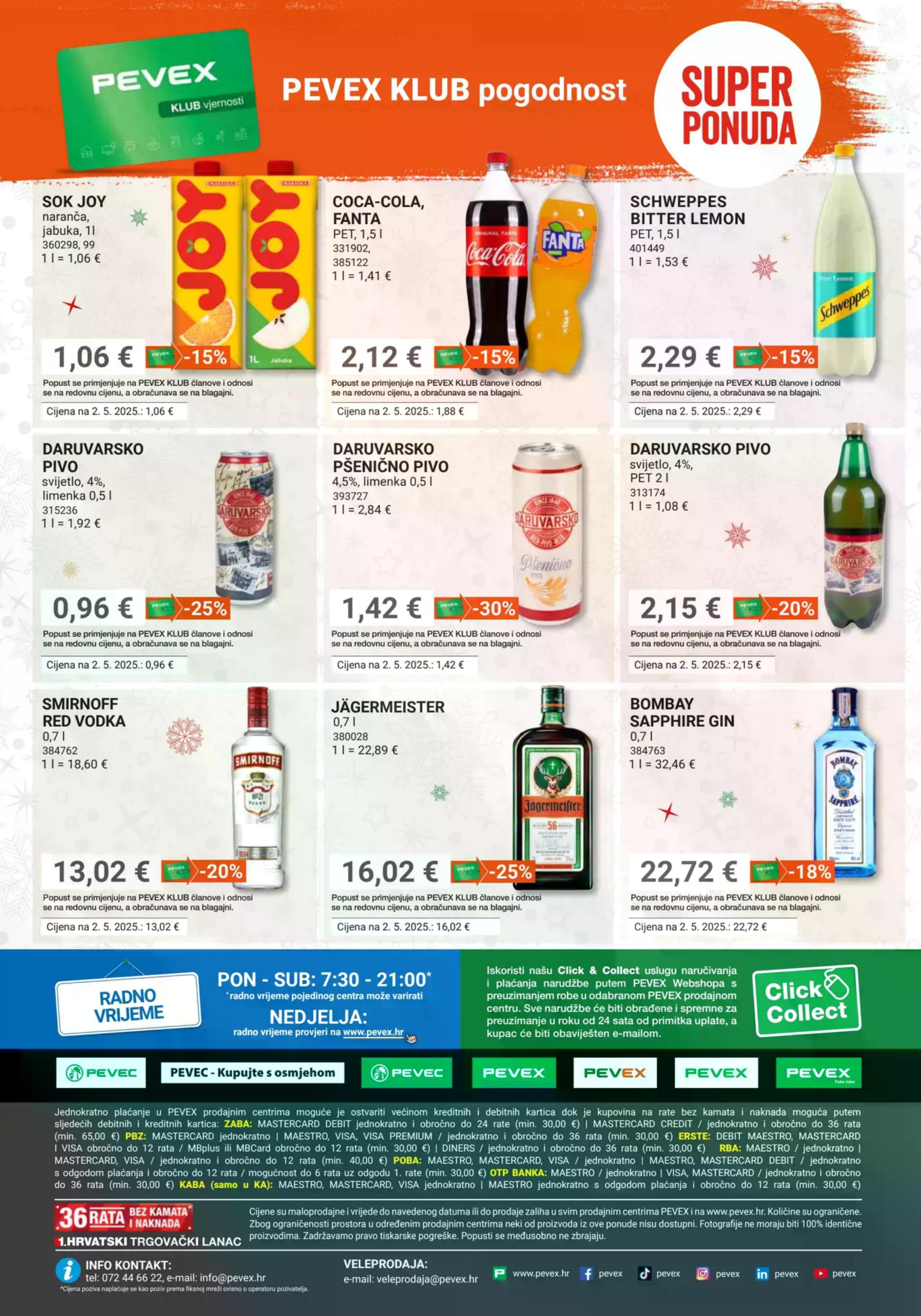 Stranica 8. Pevex kataloga - Akcije od 04.12. do 31.12.2025.