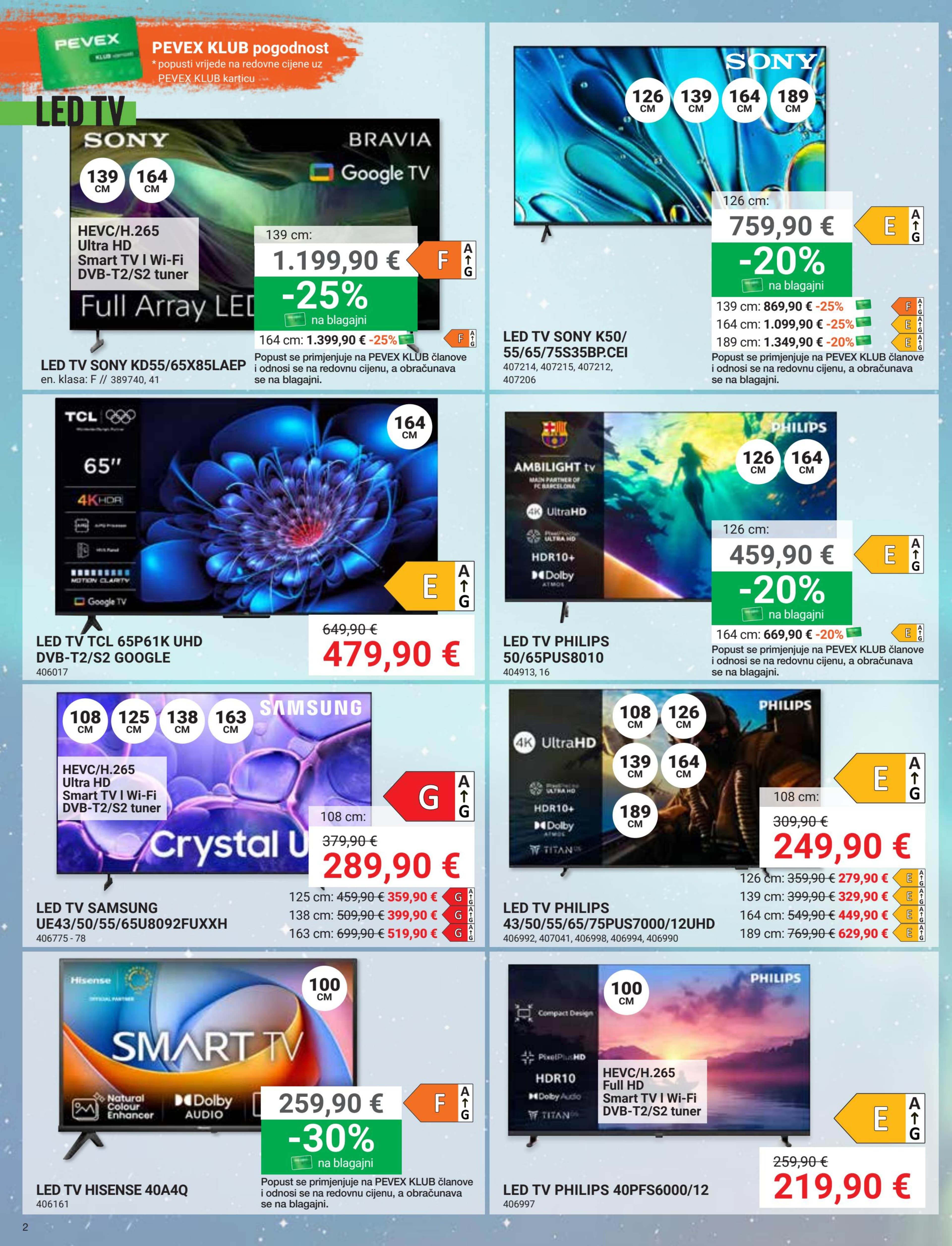 Stranica 2. Pevex kataloga - Siječanj 2026.