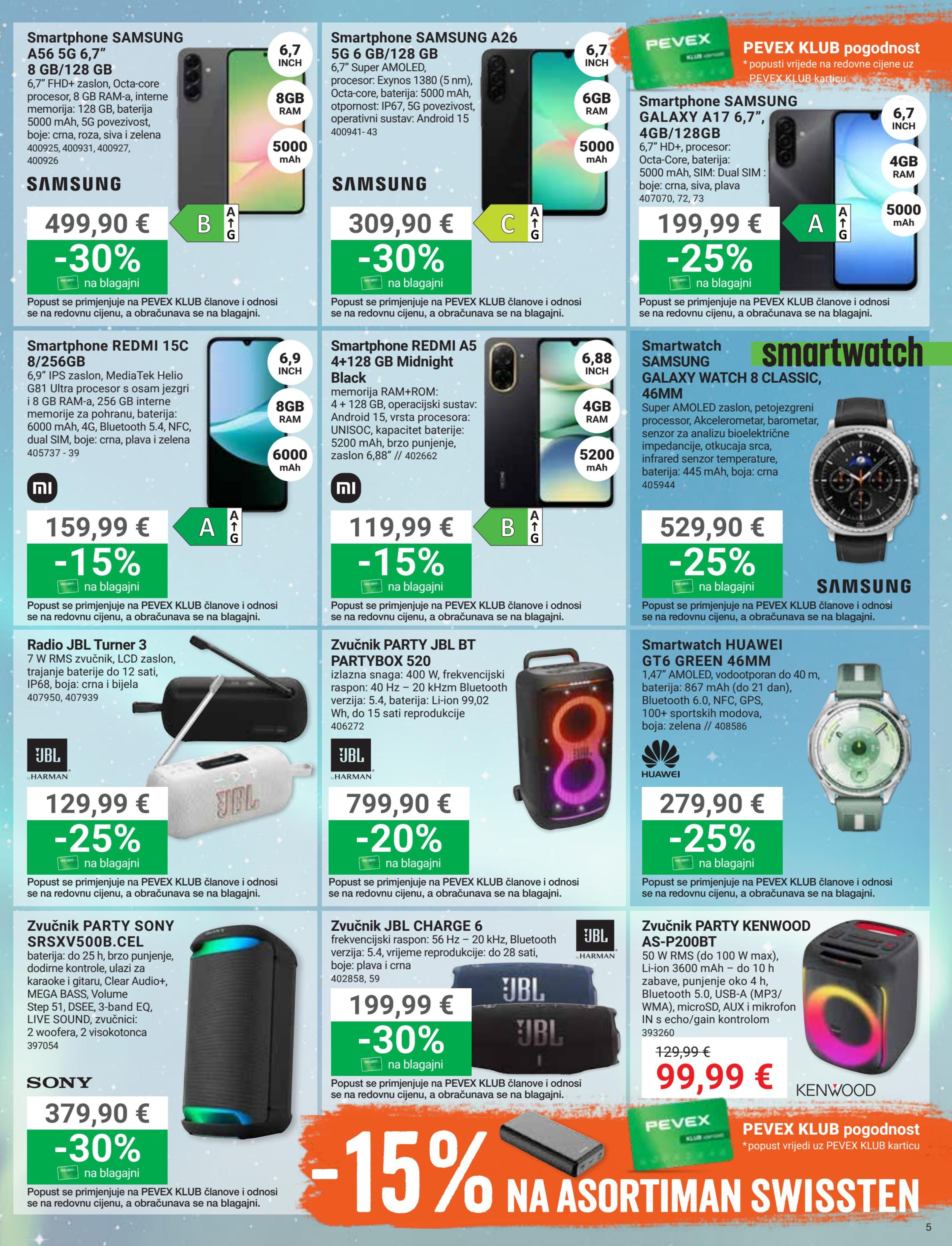 Stranica 5. Pevex kataloga - Siječanj 2026.