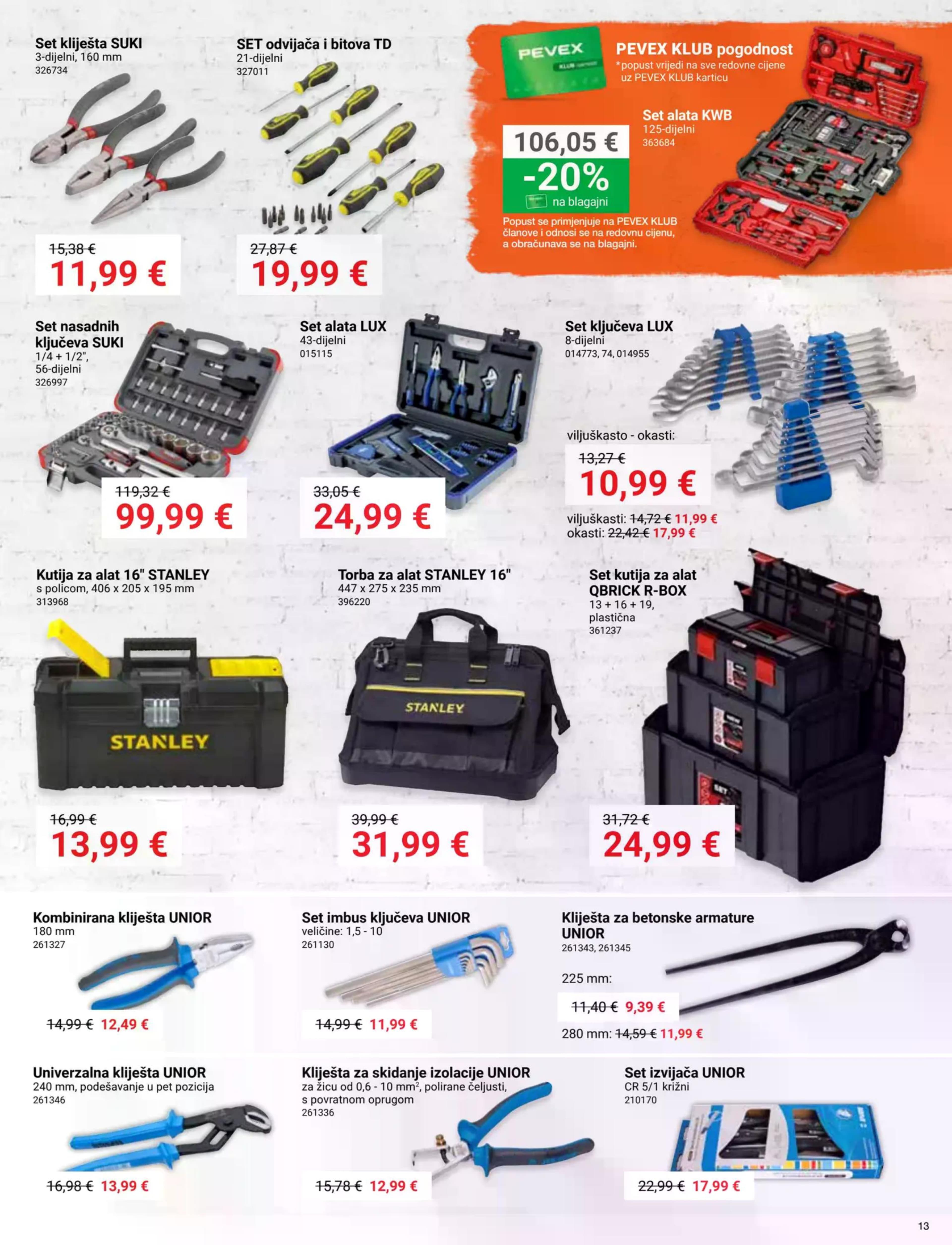 Stranica 13. Pevex kataloga - Veljača 2026.