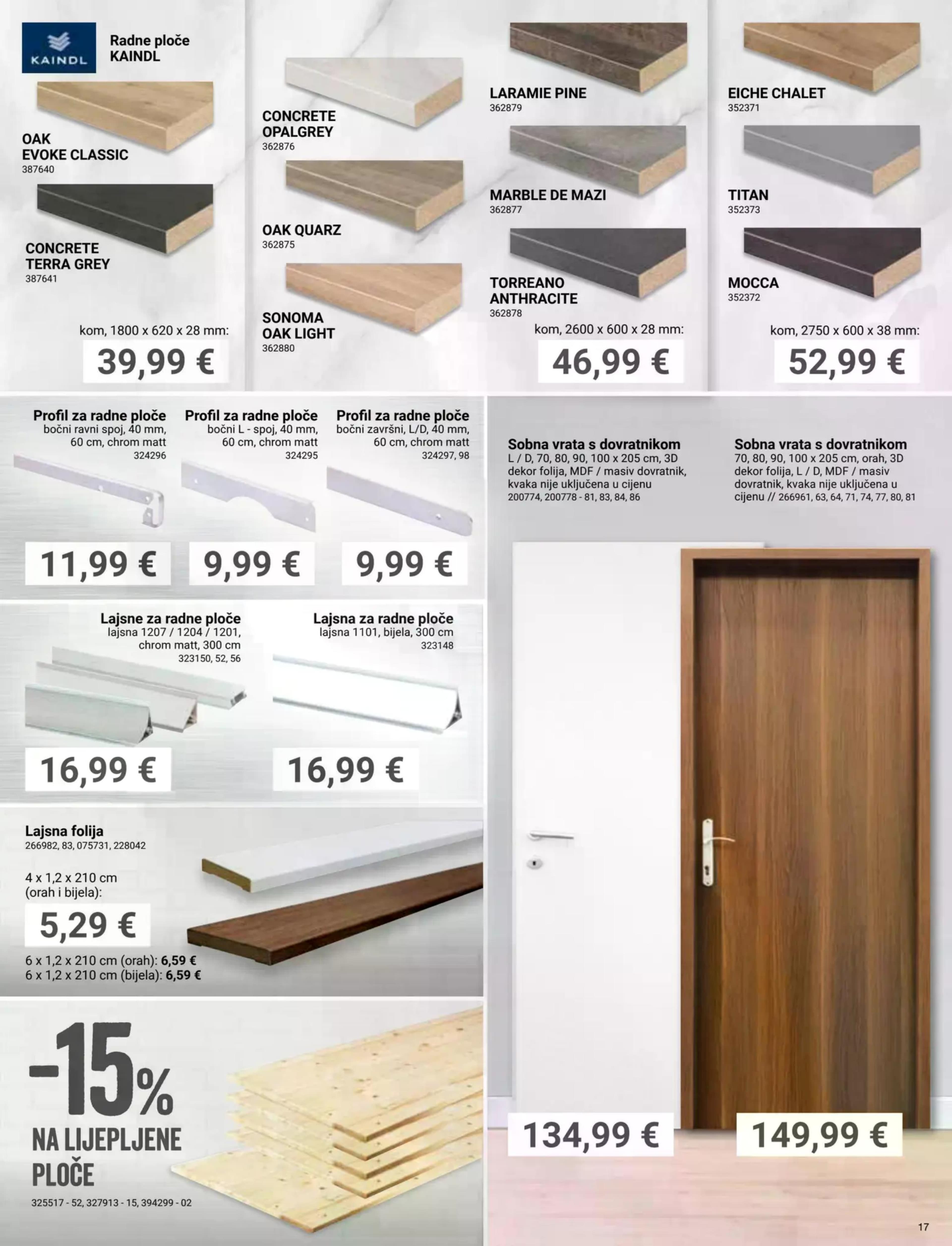 Stranica 17. Pevex kataloga - Veljača 2026.