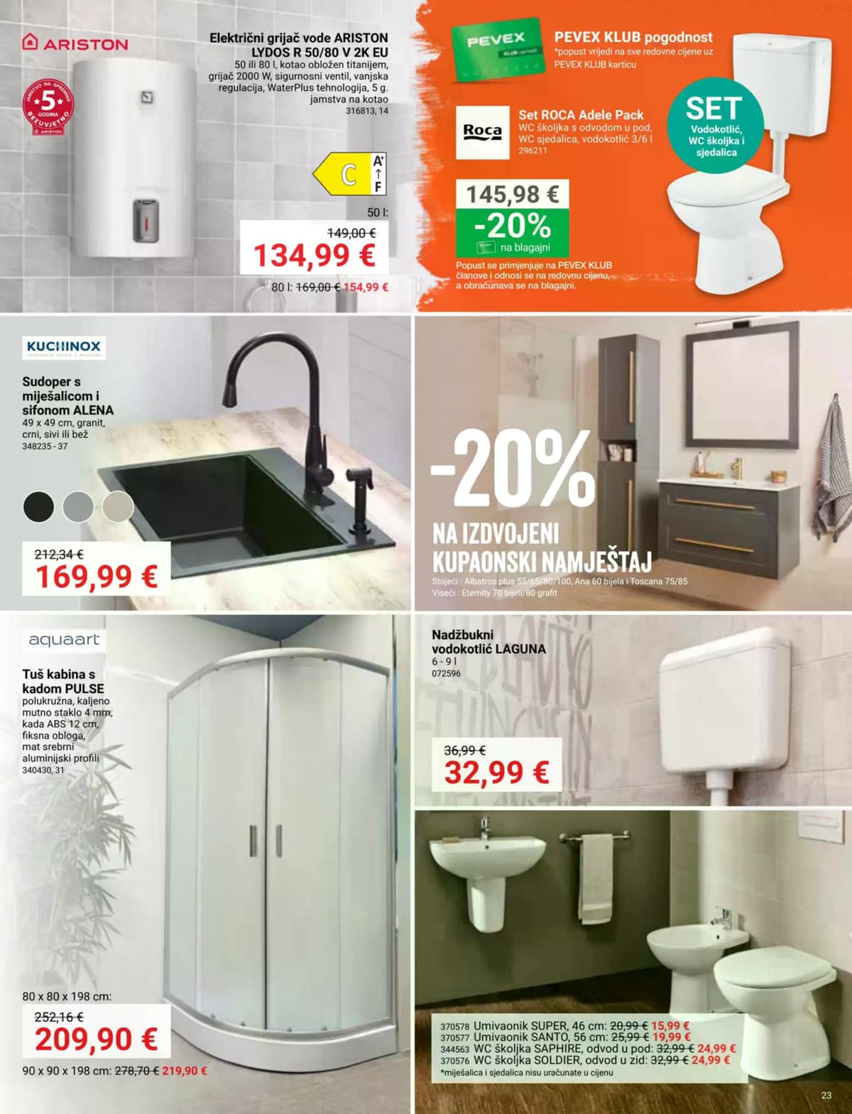 Stranica 23. Pevex kataloga - Veljača 2026.