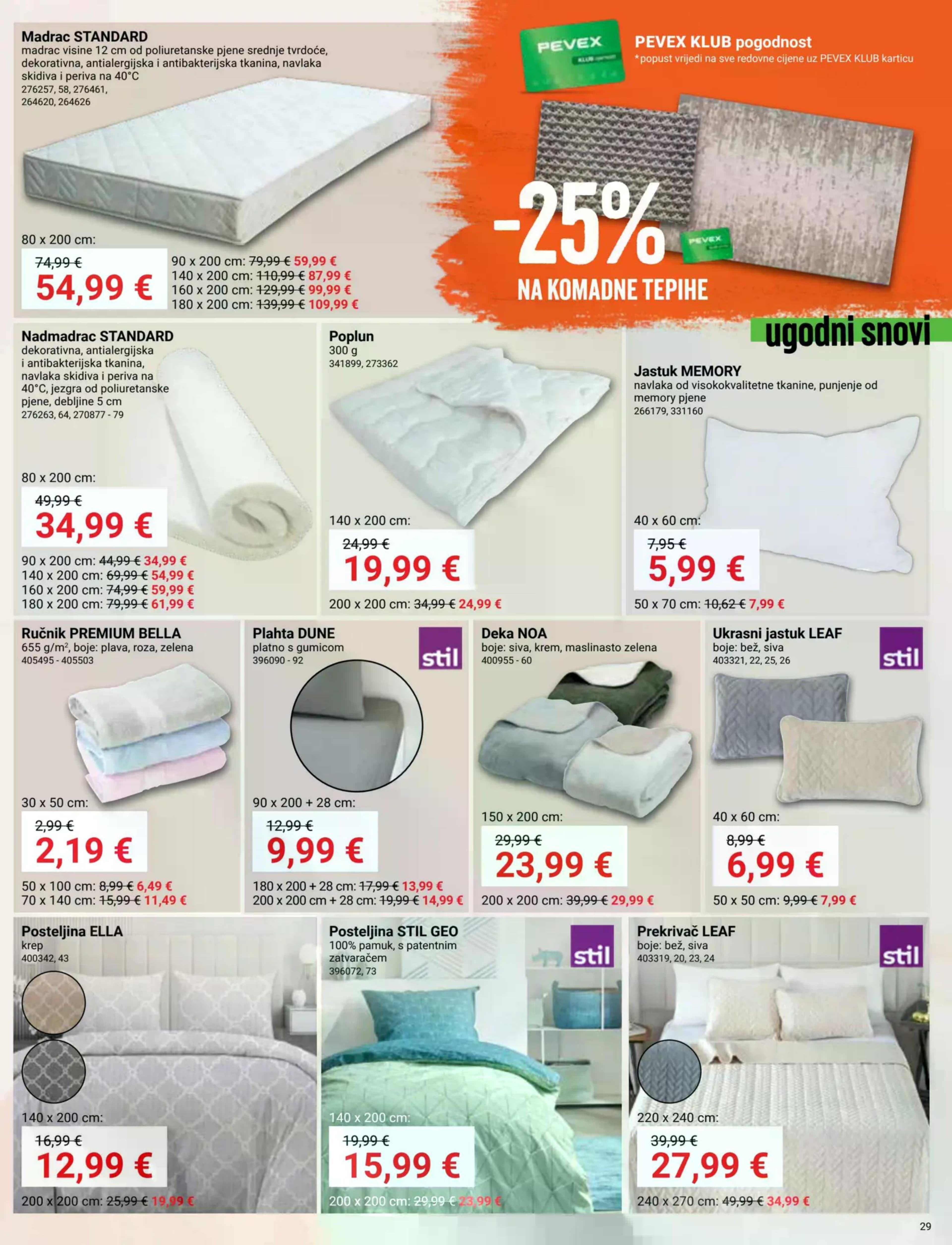 Stranica 29. Pevex kataloga - Veljača 2026.