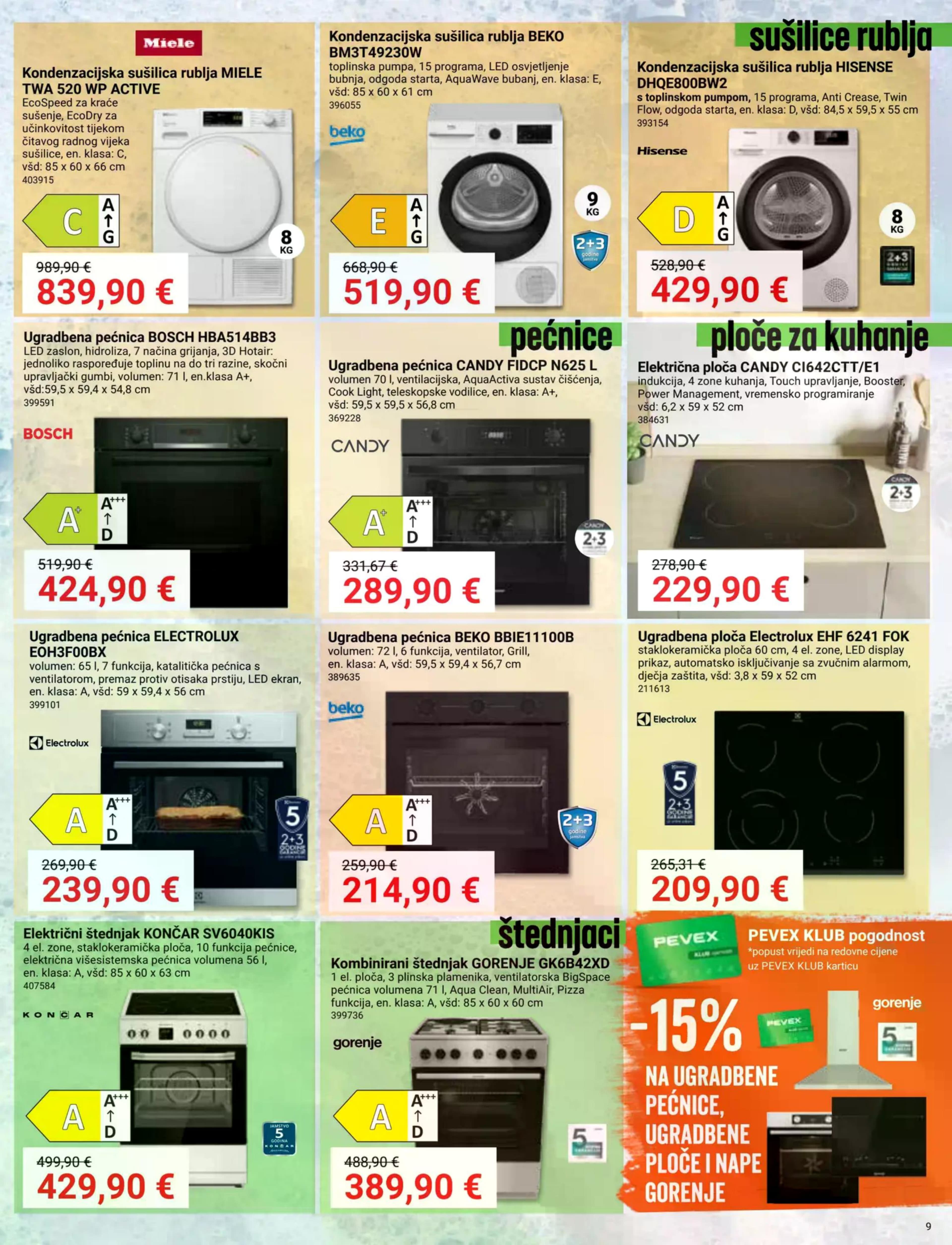 Stranica 9. Pevex kataloga - Veljača 2026.