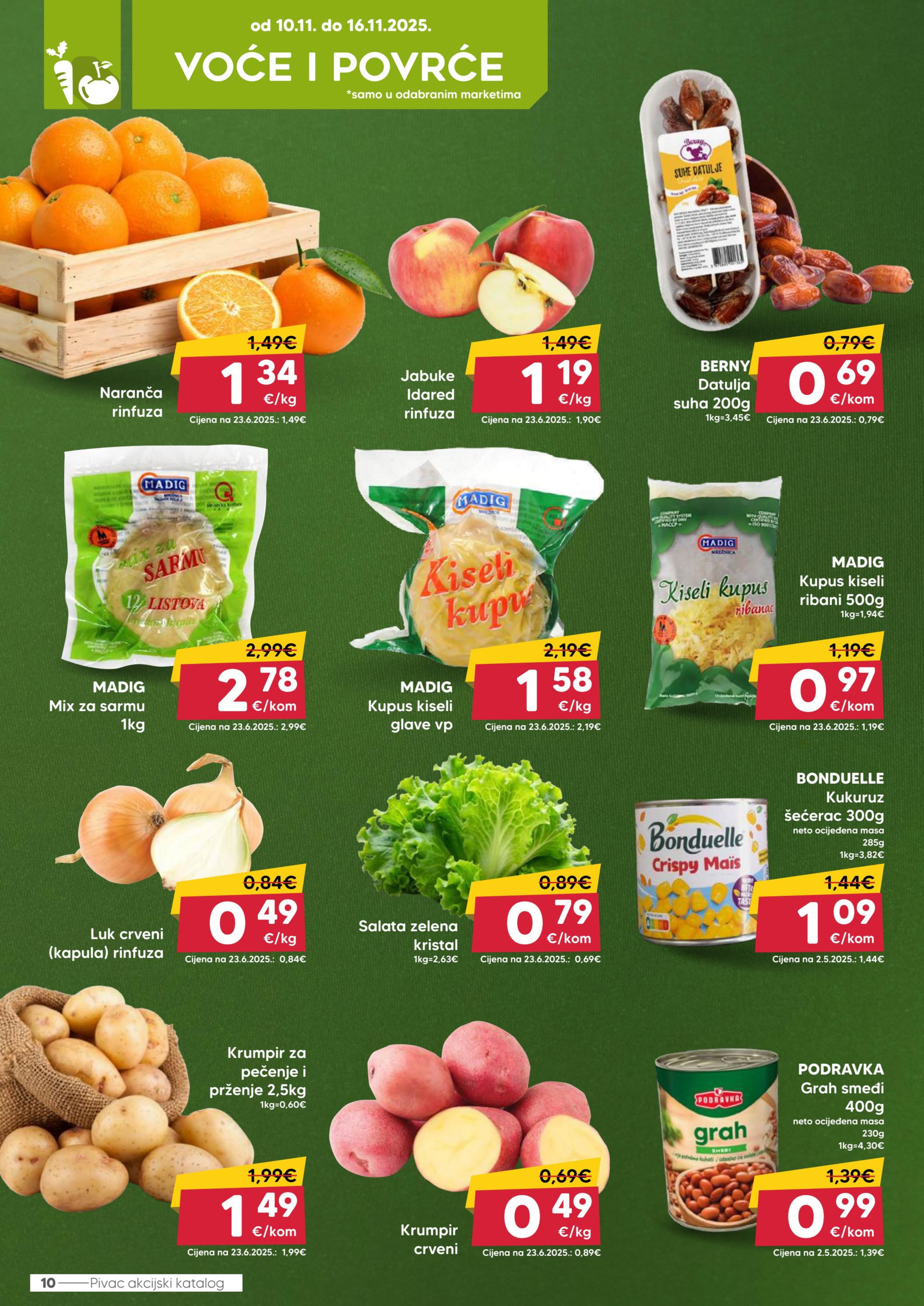 Page from catalog: Akcijska ponuda