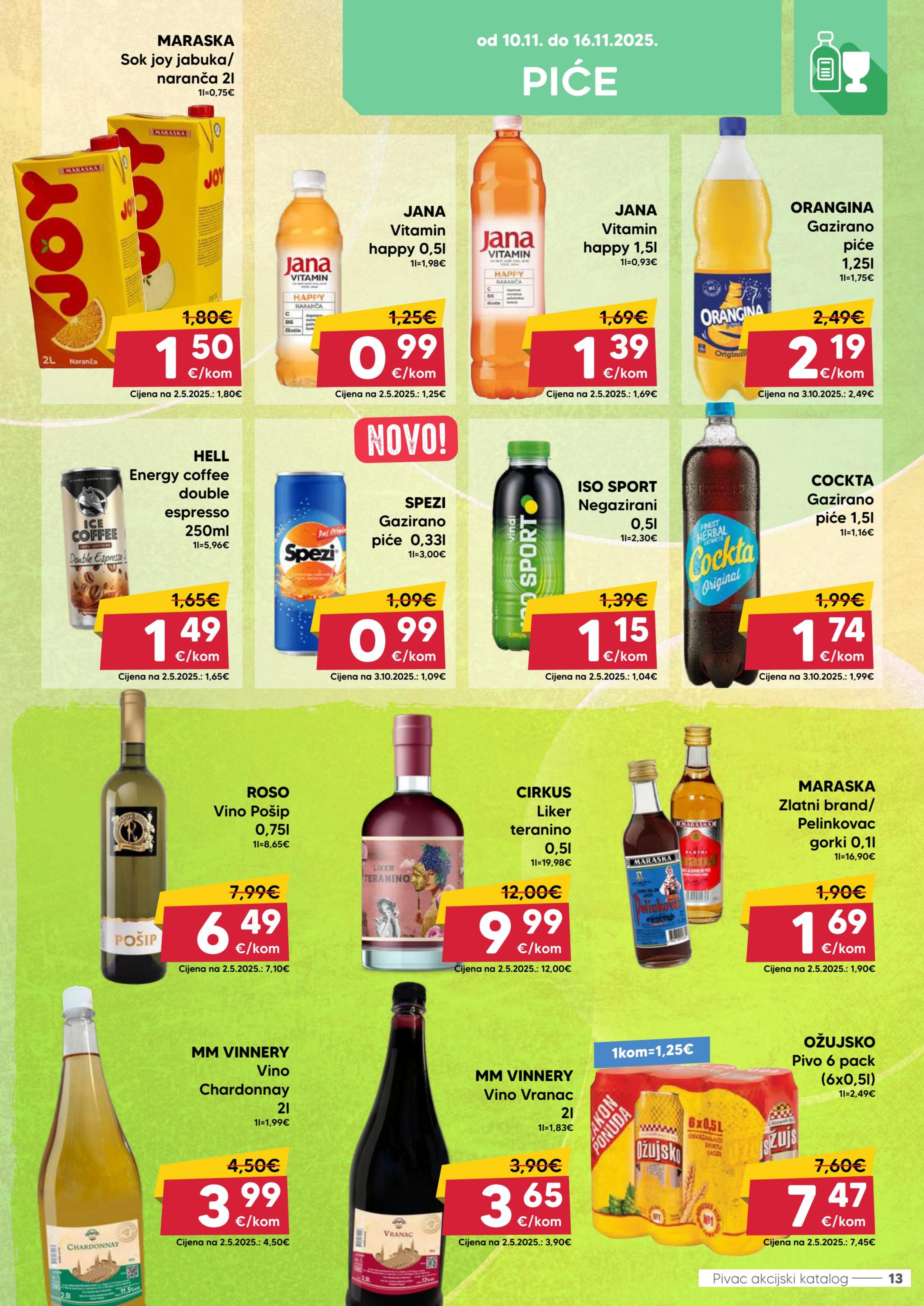 Page from catalog: Akcijska ponuda