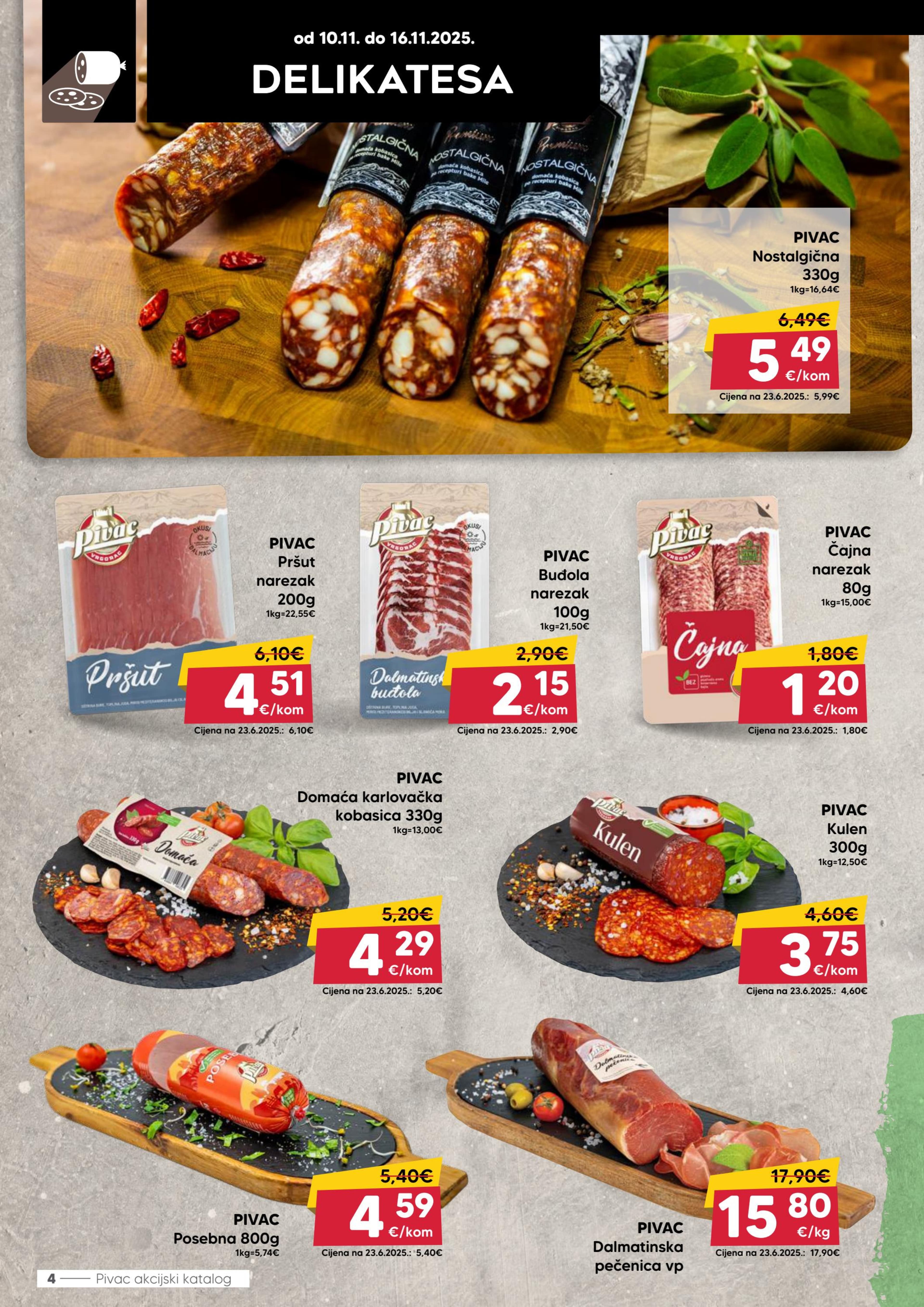 Page from catalog: Akcijska ponuda