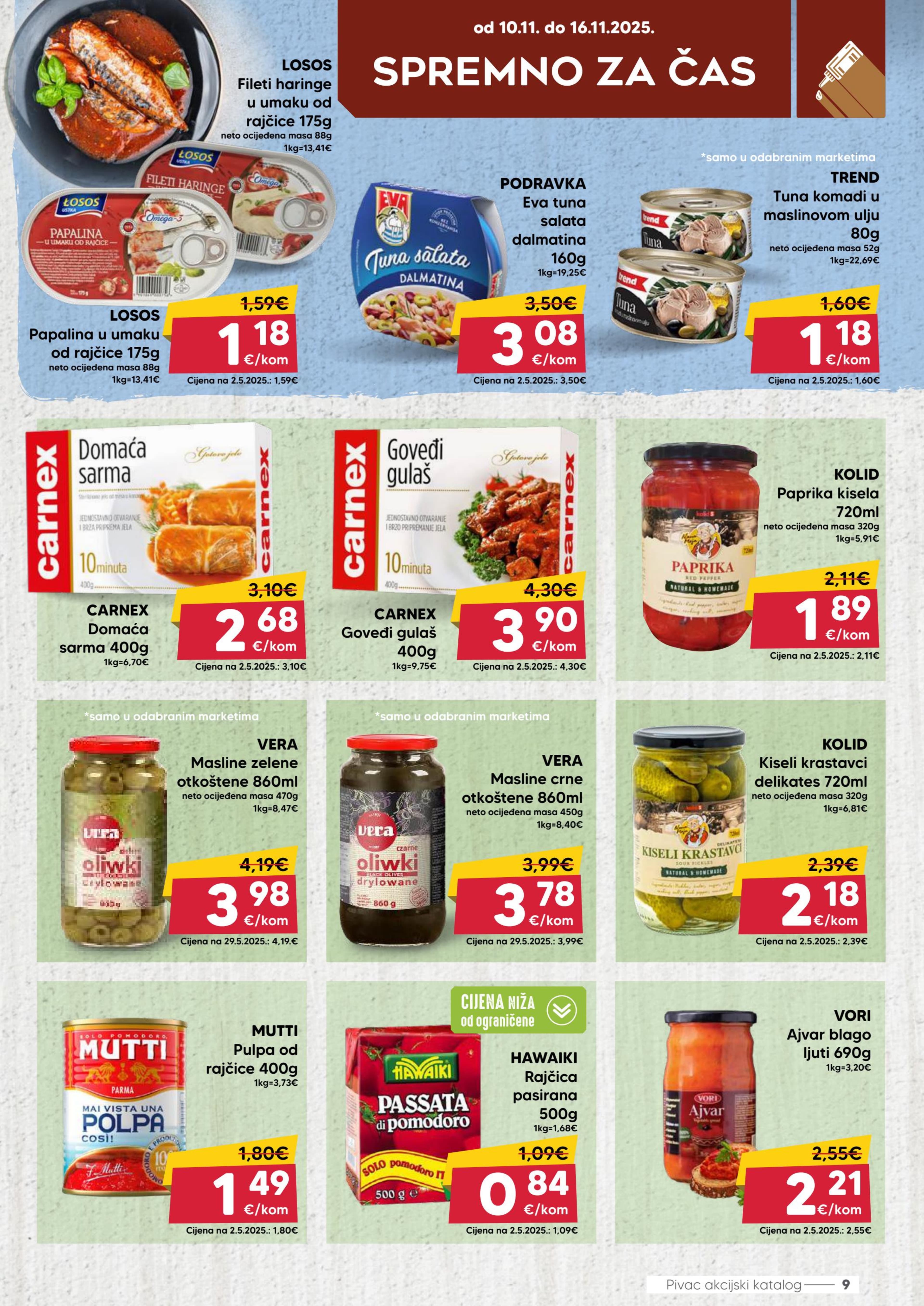 Page from catalog: Akcijska ponuda