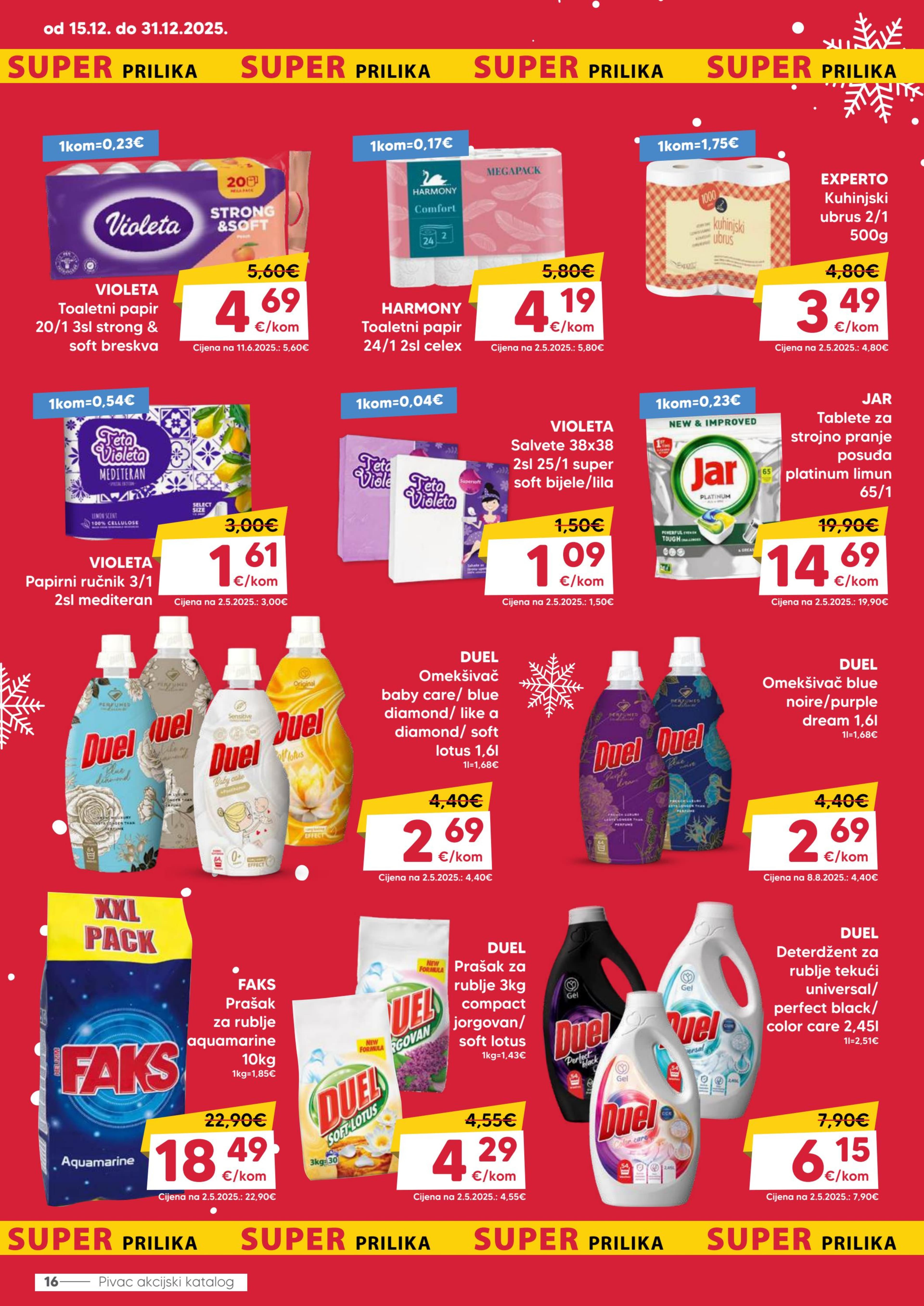 Page from catalog: Akcijska ponuda